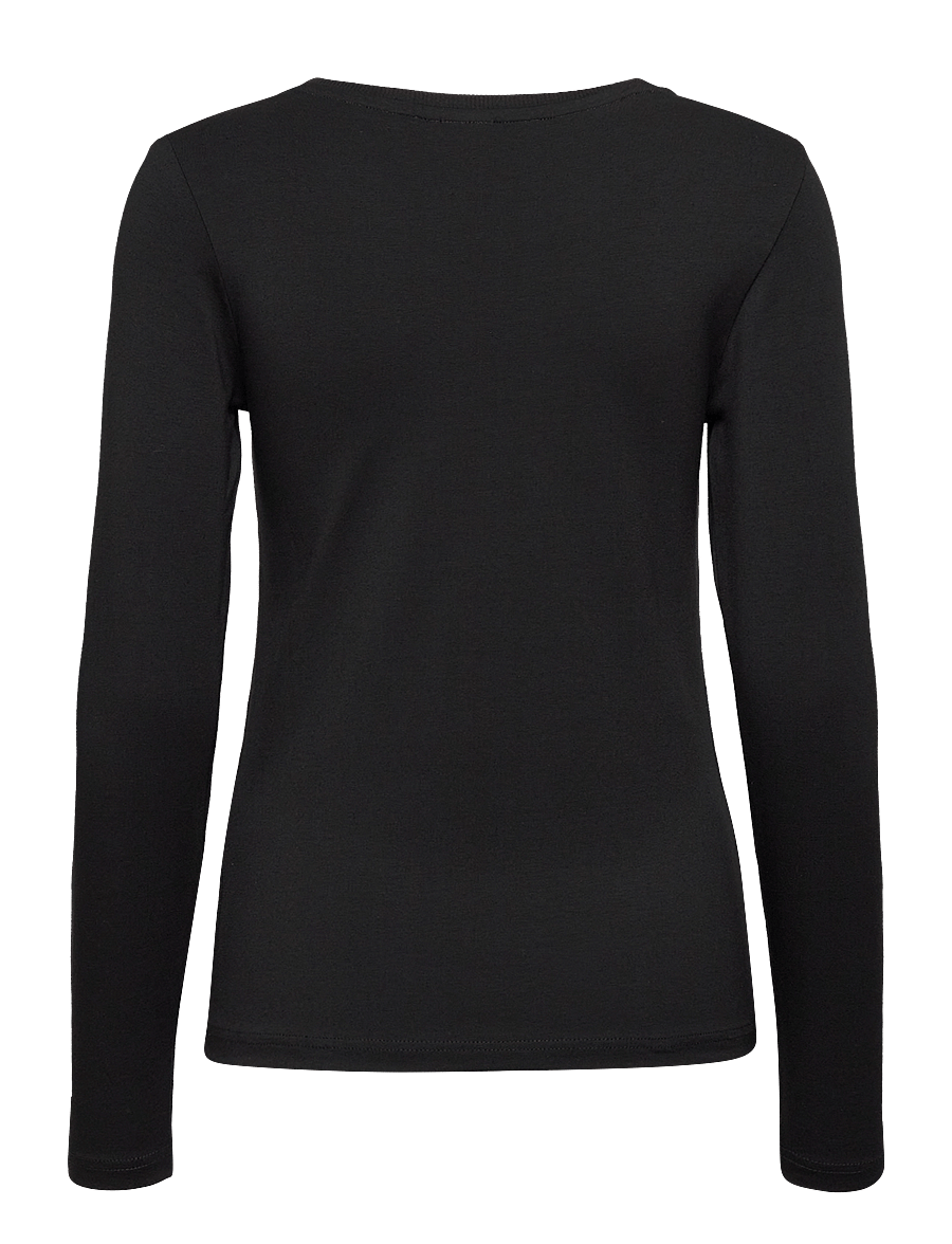 Nümph - NUKAZUMI LS BLOUSE - långärmade toppar - caviar - 2