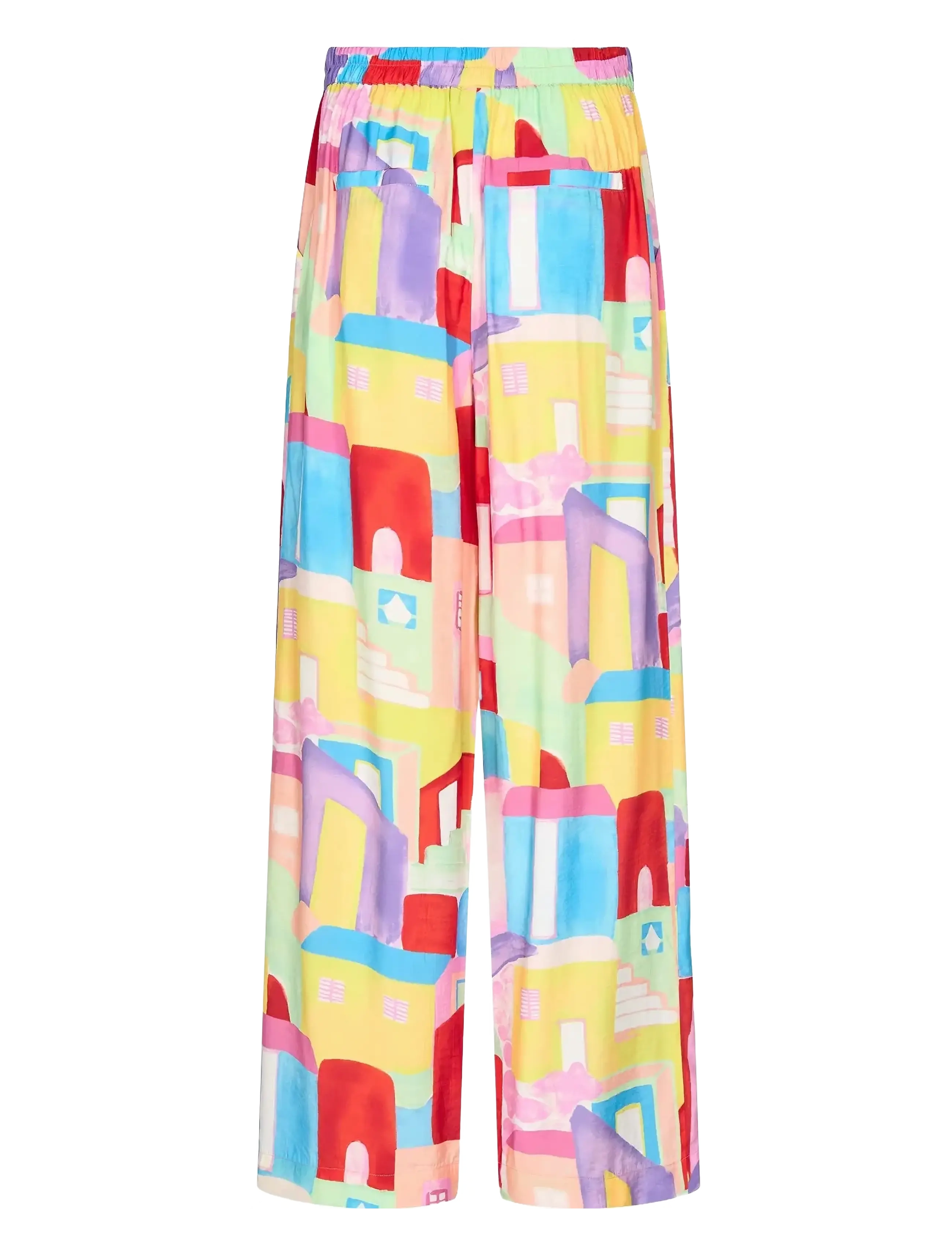 Nümph - NUMARION PANTS - hosen mit weitem bein - cherry tomato - 2