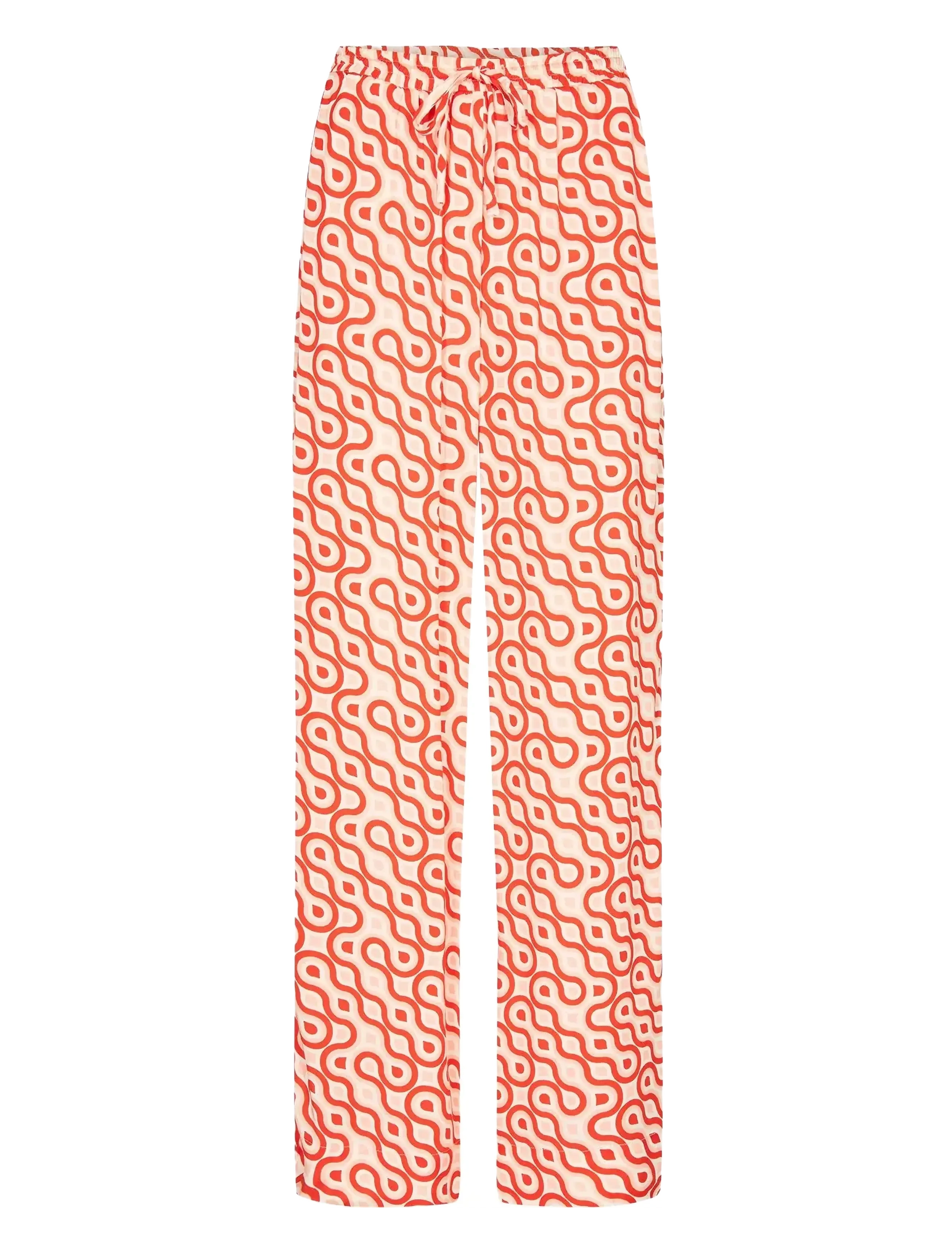 Nümph NURUBY PANTS - Kleidung - CHERRY TOMATO / pink/rose