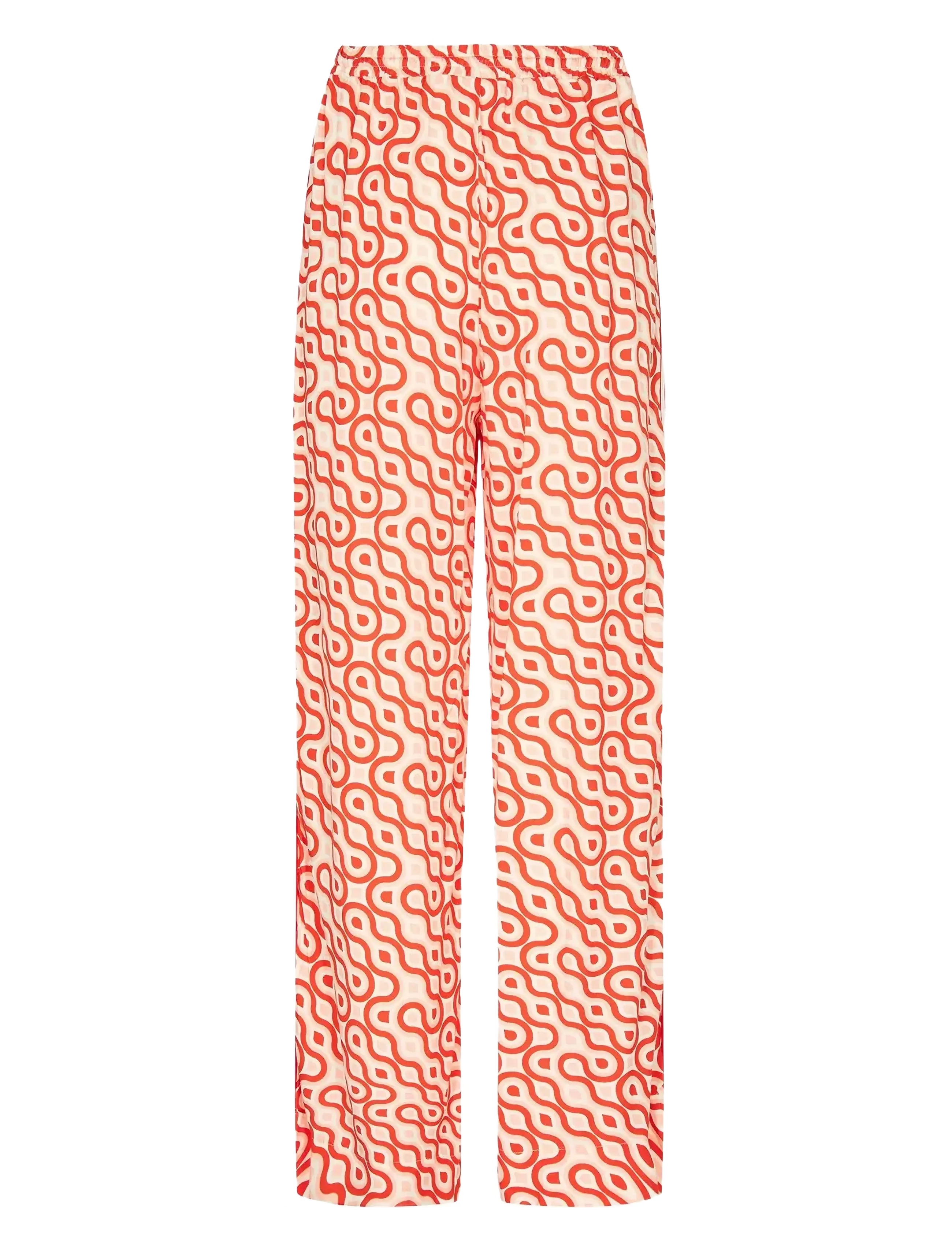 Nümph - NURUBY PANTS - straight leg hosen - cherry tomato - 2