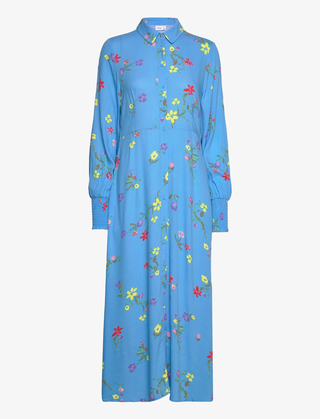 Nümph - NUPAYANA SARA SHIRT DRESS - kreklkleitas - bonnie blue - 0