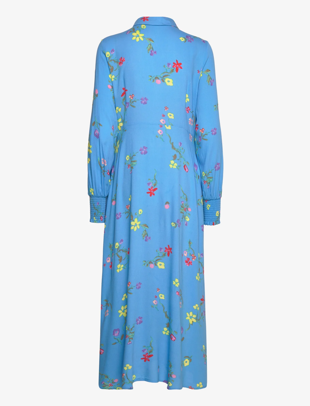 Nümph - NUPAYANA SARA SHIRT DRESS - skjortekjoler - bonnie blue - 1