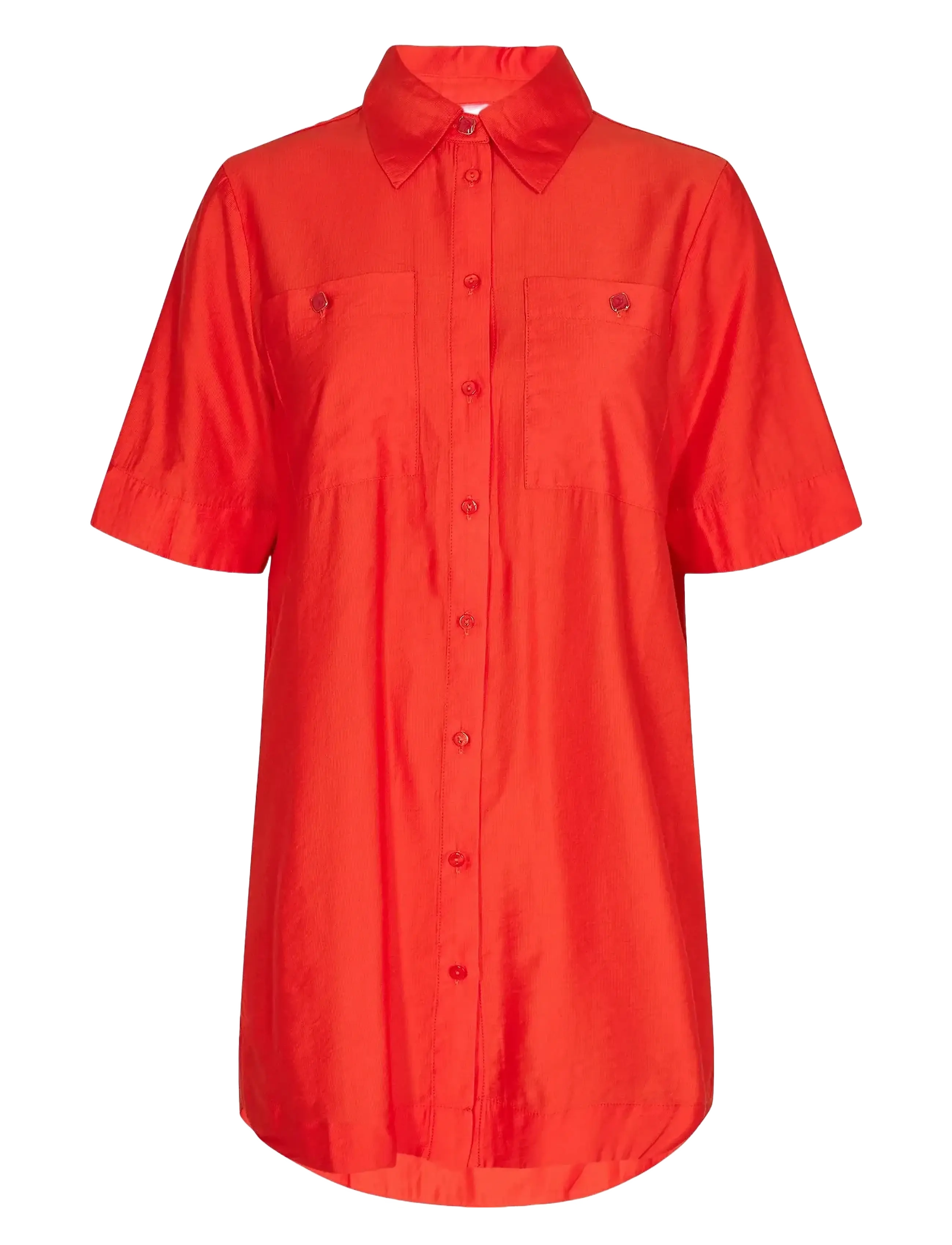 NÜMPH Nupil Shirt Orange - 34 - Damen