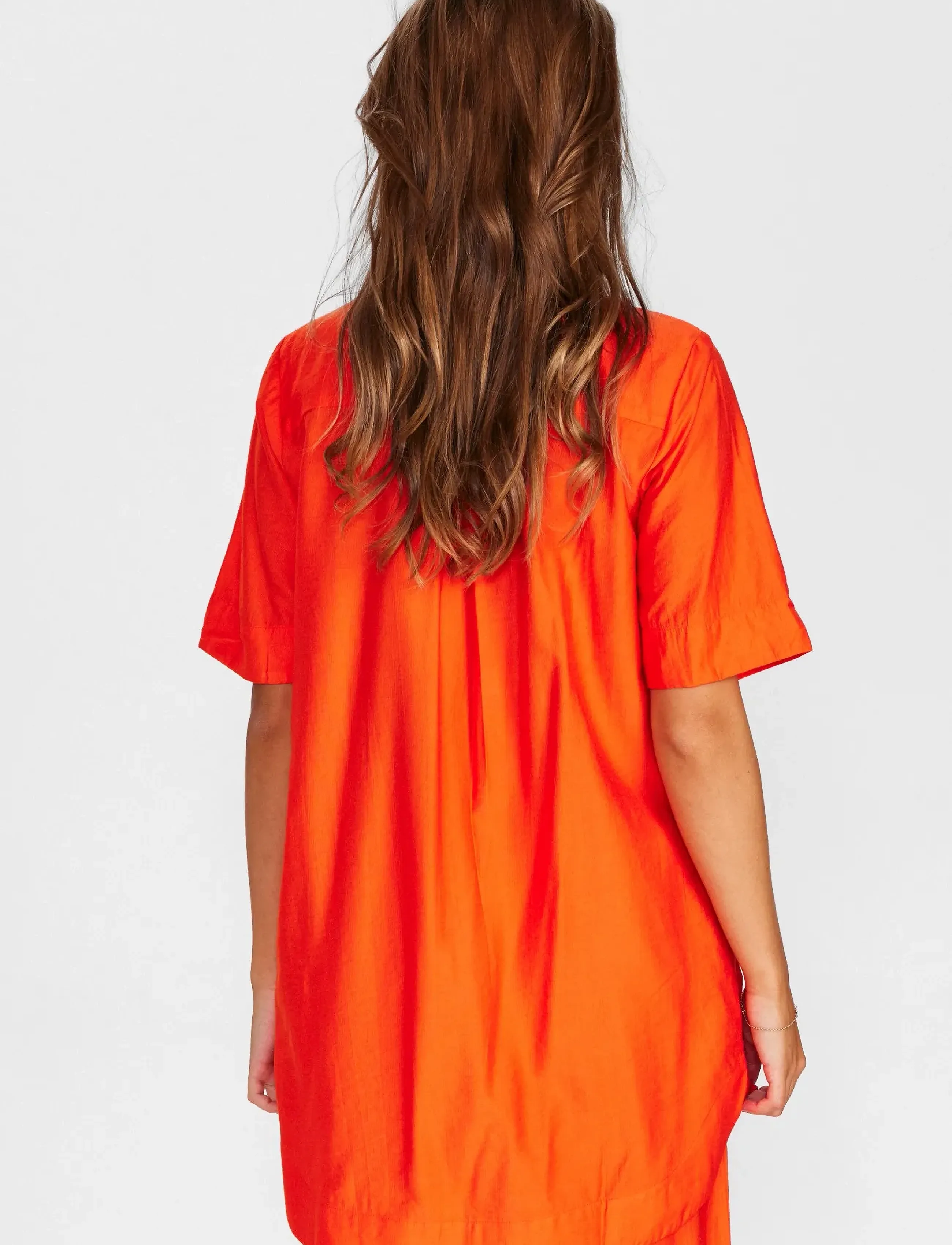 Nümph - NUPIL SHIRT - kortærmede skjorter - cherry tomato - 3