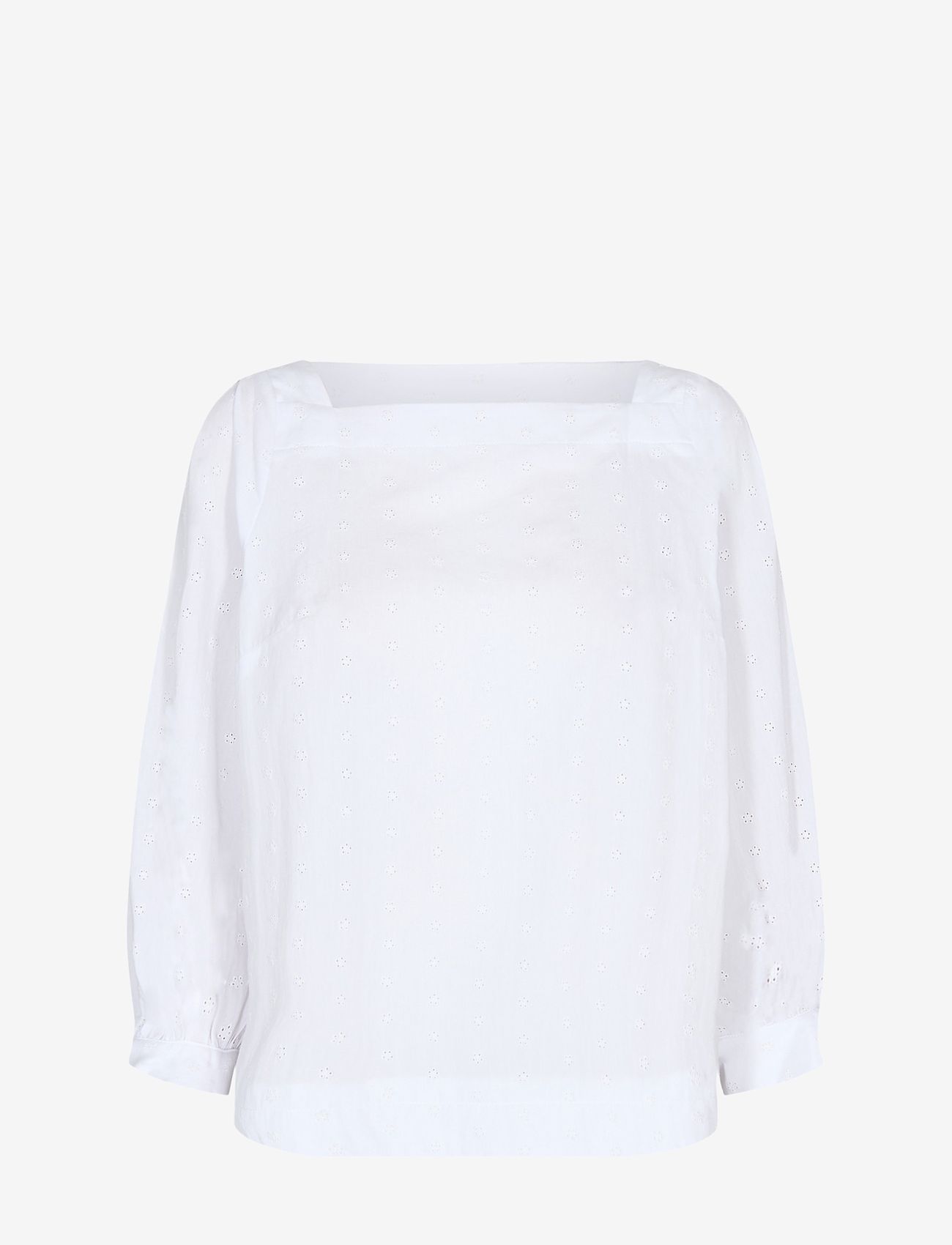 Nümph - NUROSA BLOUSE - bright white - 0