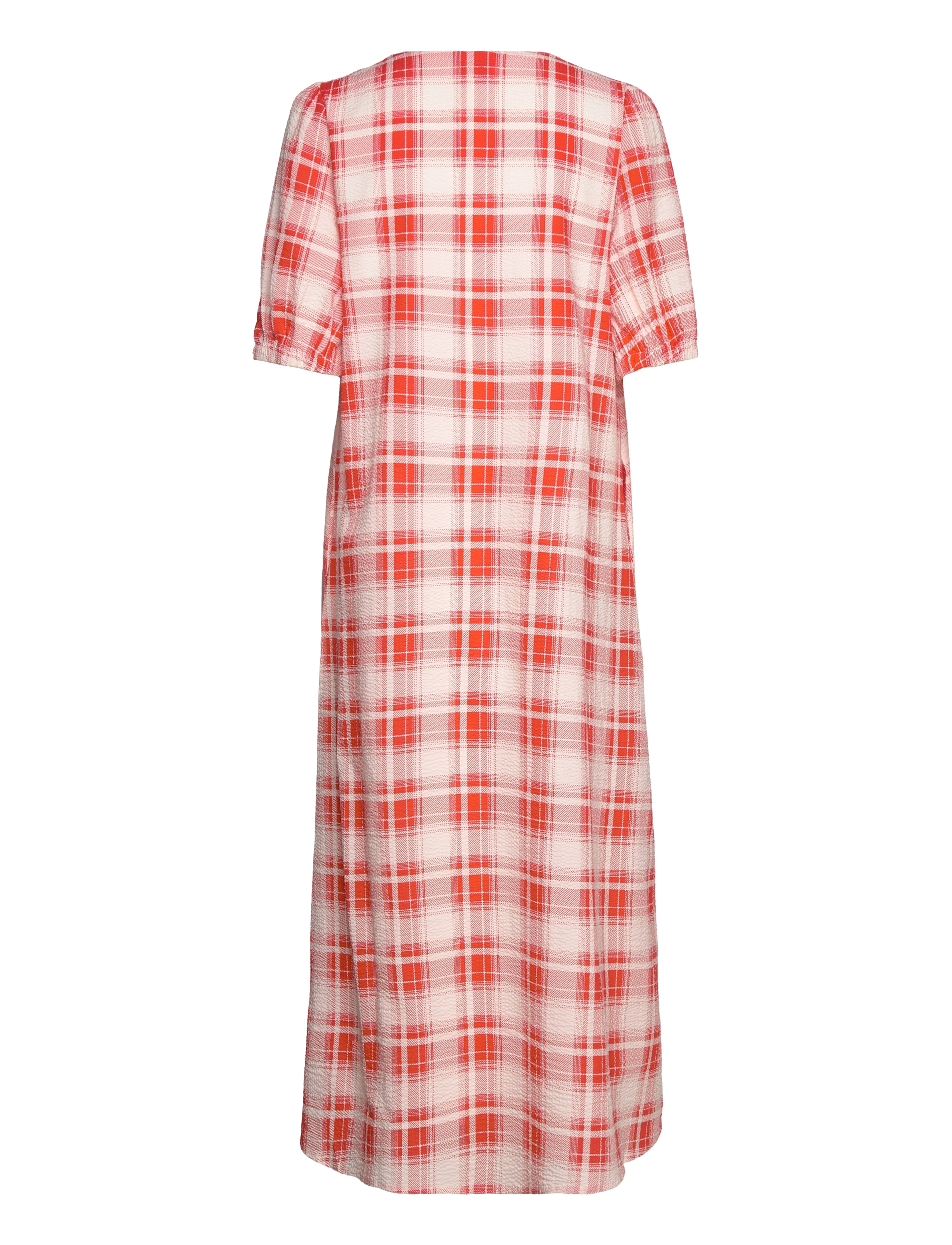 Nümph - NUPERNILLA DRESS - skjortekjoler - cherry tomato - 2