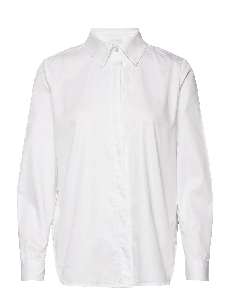 Nümph - NUHELENA SHIRT - chemises à manches longues - bright white - 0