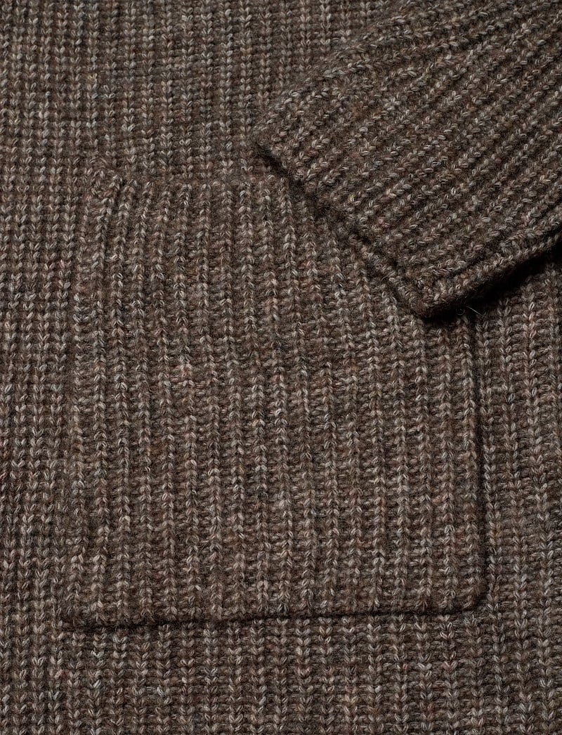 Nümph - NUZINDI LONG CARDIGAN - cardigans - dark earth - 3