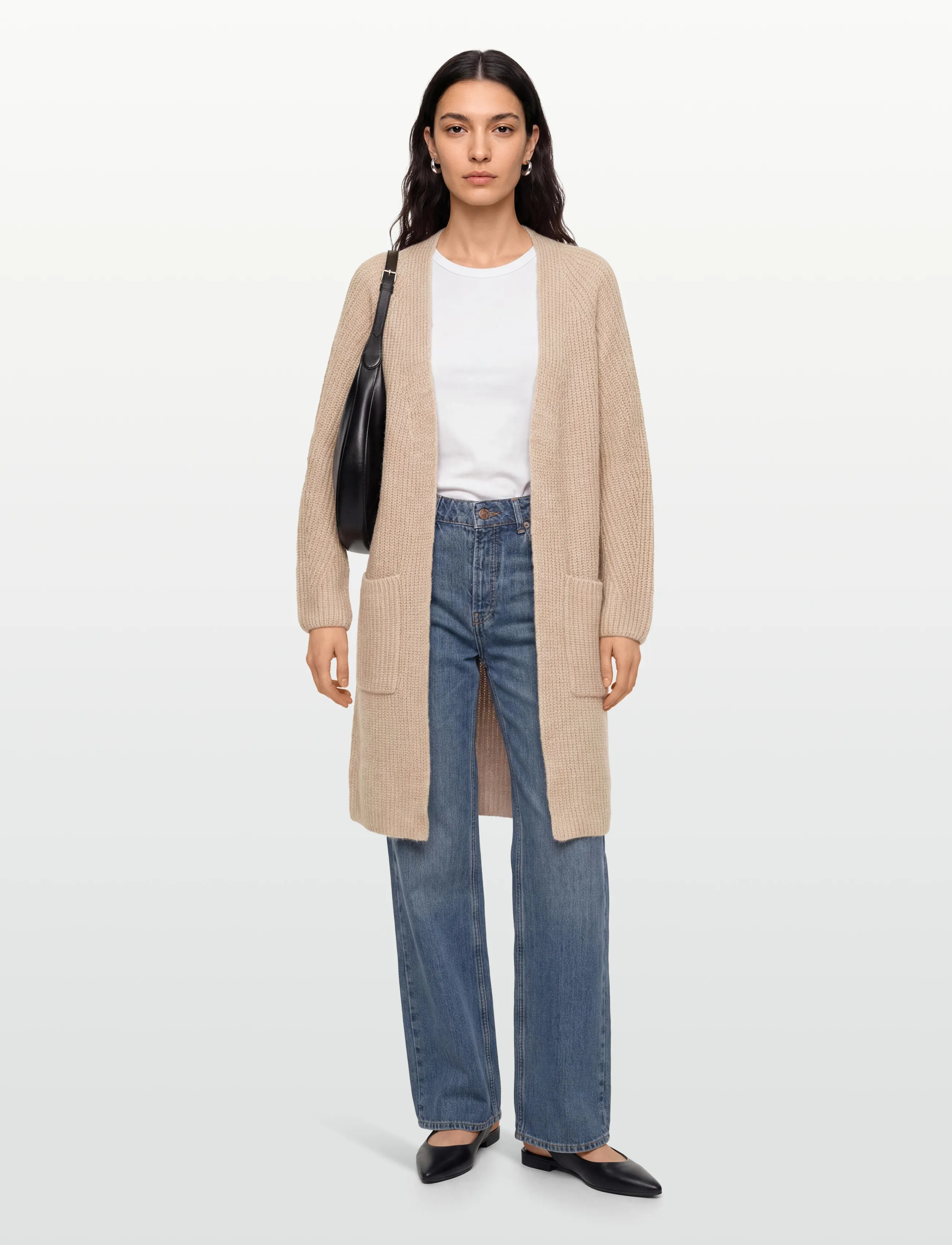 Nümph - NUZINDI LONG CARDIGAN - cardigans - sun kiss - 0