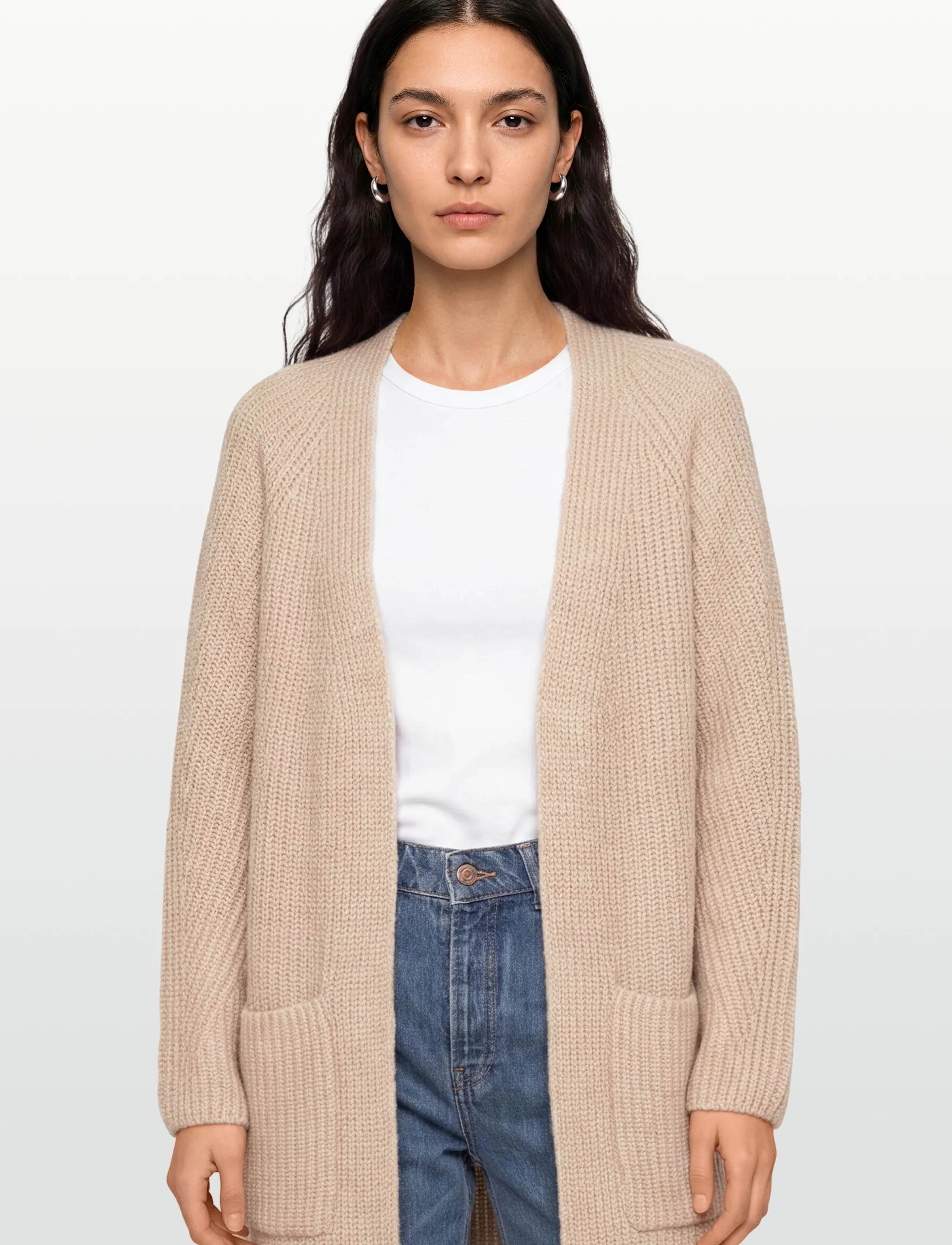 Nümph - NUZINDI LONG CARDIGAN - cardigans - sun kiss - 3