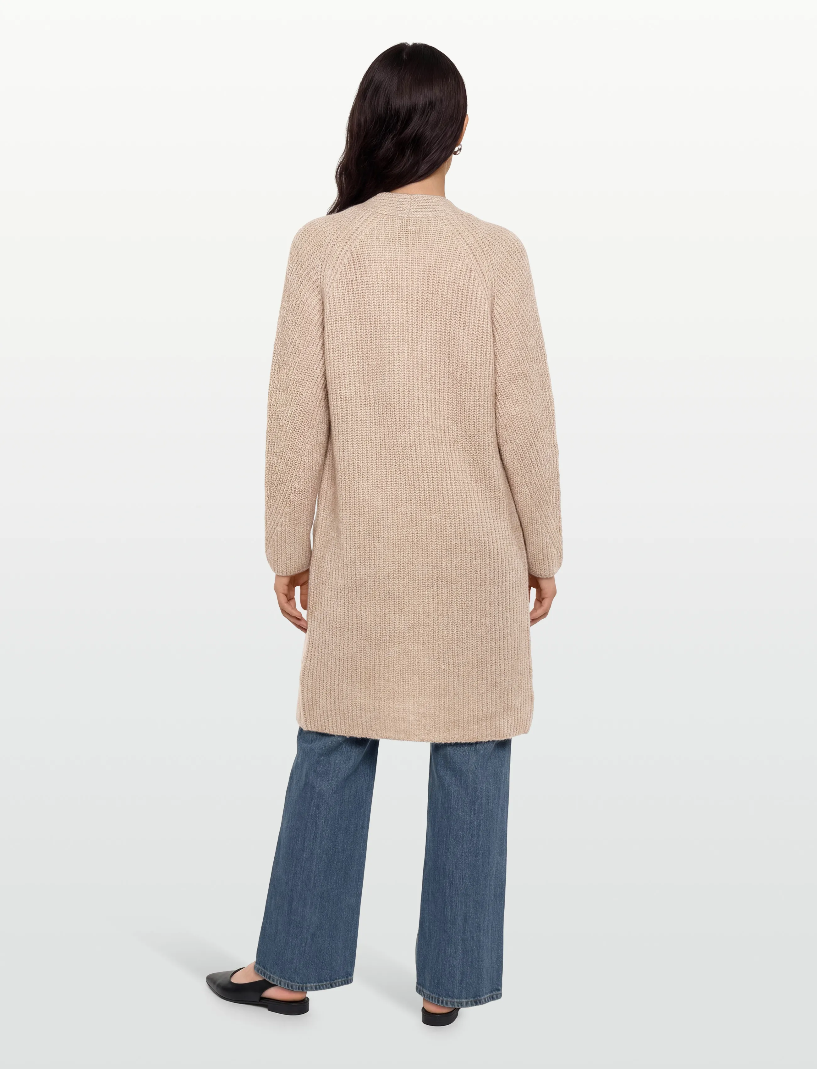 Nümph - NUZINDI LONG CARDIGAN - cardigans - sun kiss - 4
