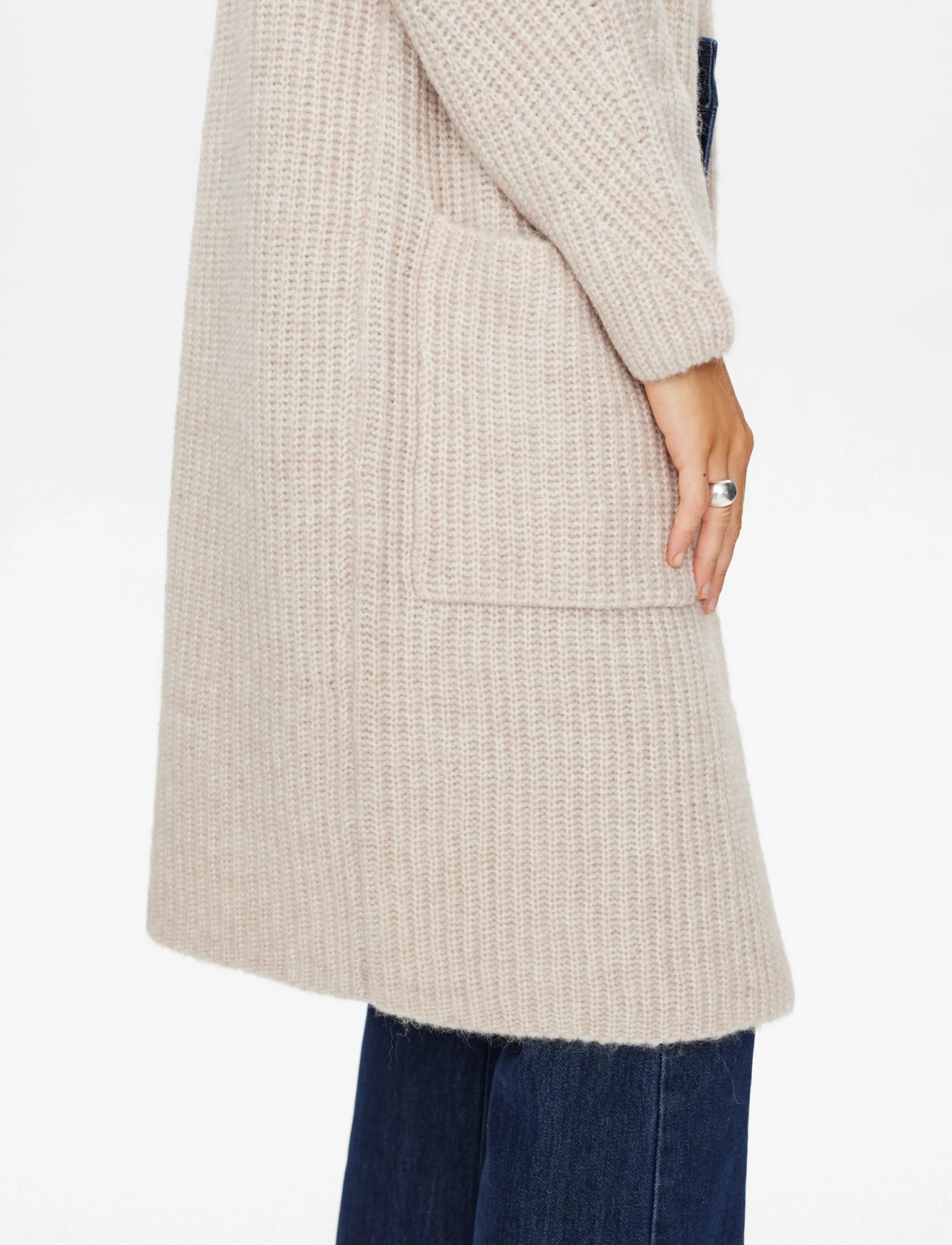 Nümph - NUZINDI LONG CARDIGAN - cardigans - sun kiss - 5