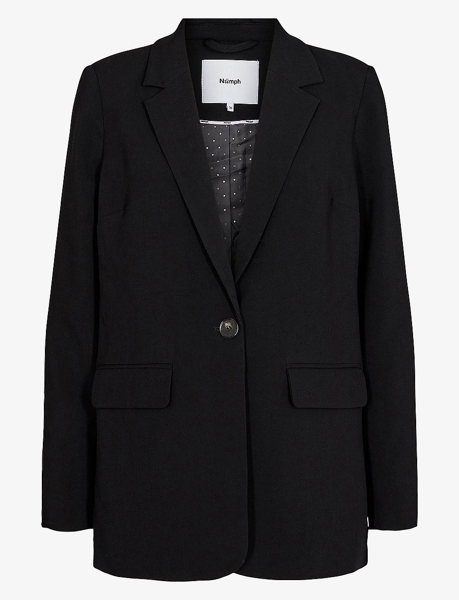 Nümph - NURONJA BLAZER - enkeltradede blazere - caviar - 1