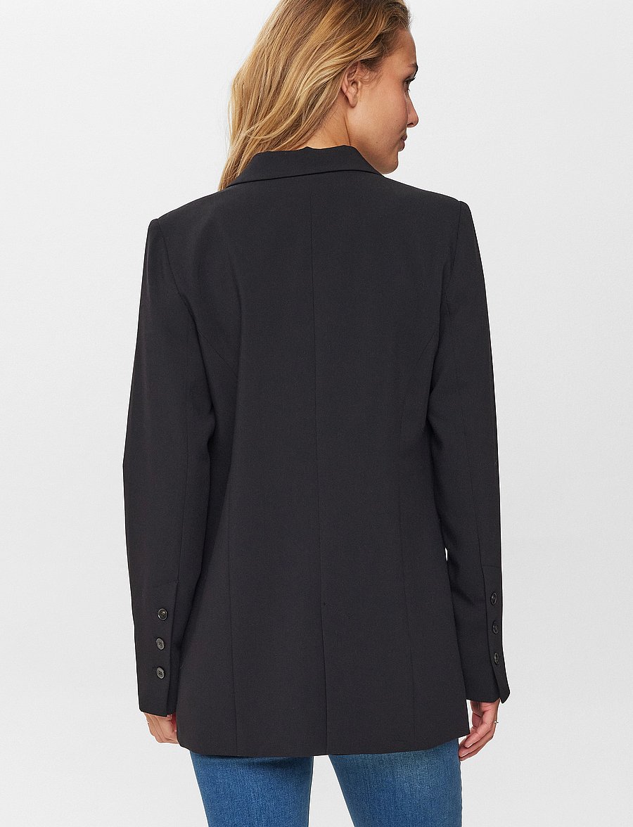 Nümph - NURONJA BLAZER - enkeltradede blazere - caviar - 3