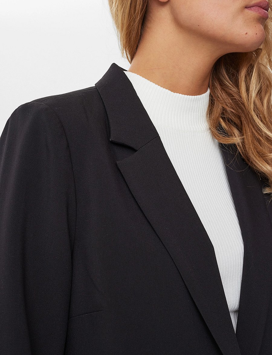Nümph - NURONJA BLAZER - enkeltradede blazere - caviar - 5
