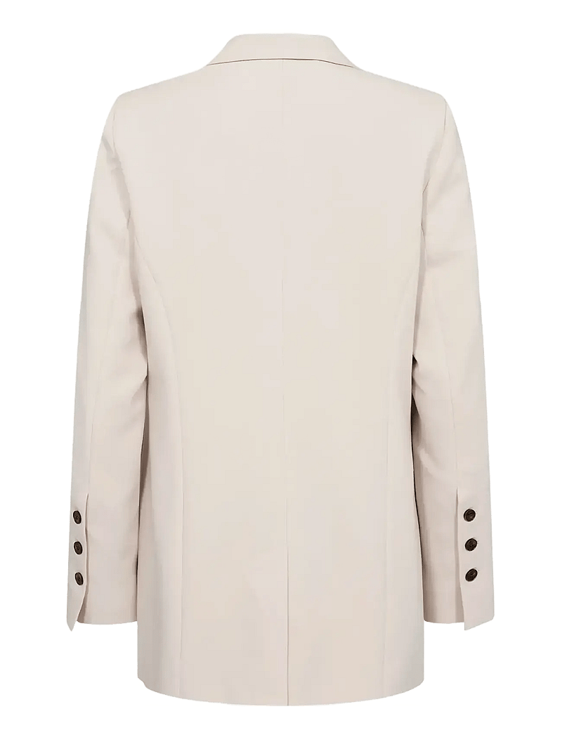 Nümph - NURONJA BLAZER - enkelknäppta kavajer - oyster gray - 2