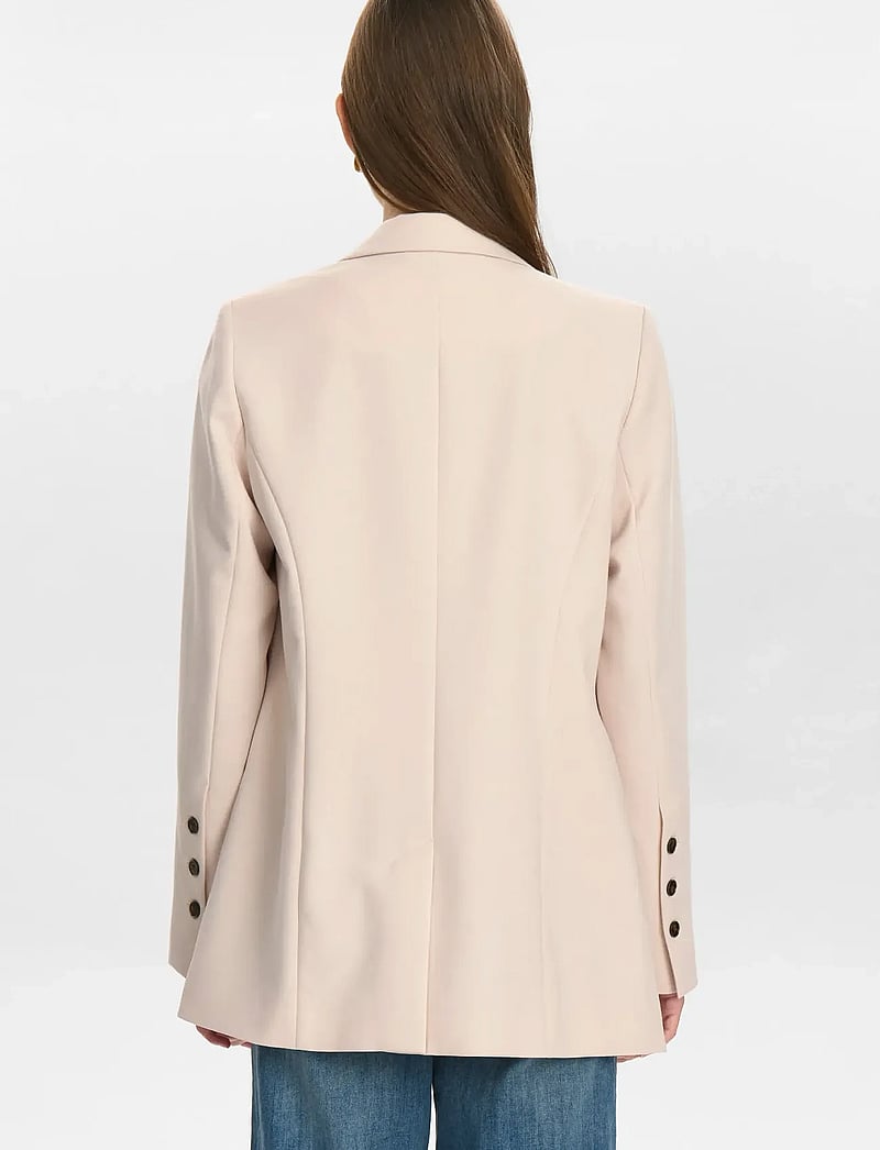 Nümph - NURONJA BLAZER - enkelknäppta kavajer - oyster gray - 3