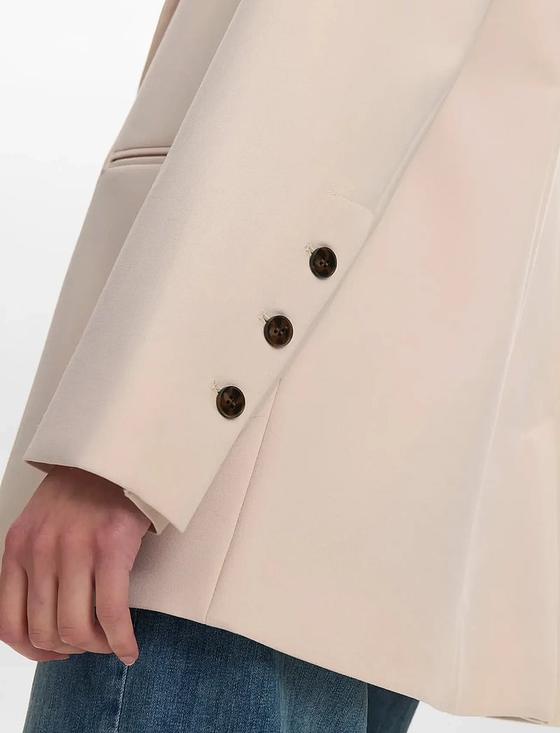 Nümph - NURONJA BLAZER - enkelknäppta kavajer - oyster gray - 5