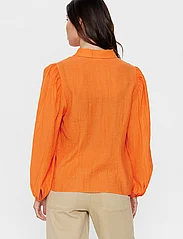 Nümph - NUREGITSE SHIRT - long-sleeved blouses - red orange - 3