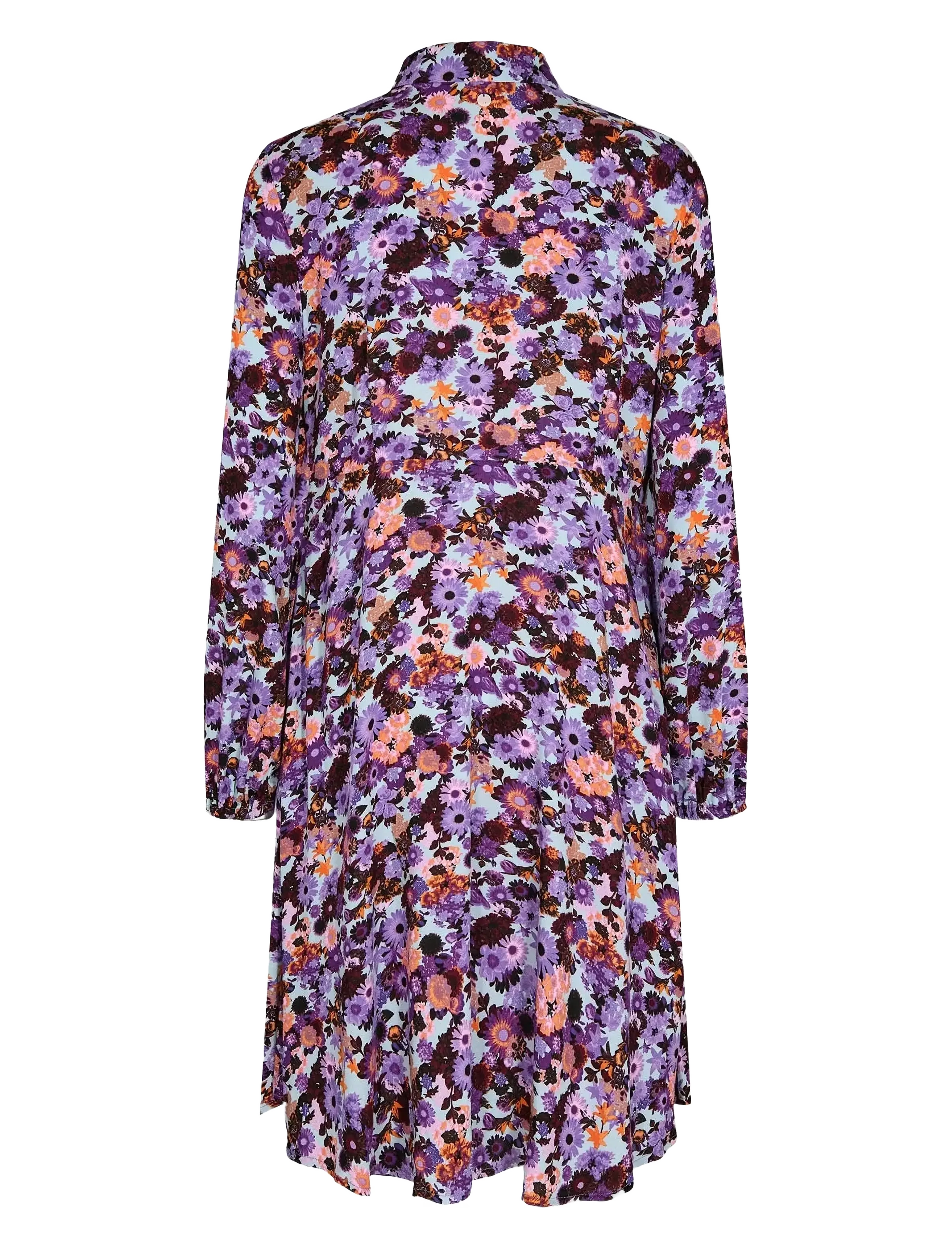 Nümph - NUWERA SHORT DRESS - skjortekjoler - blue fog - 2