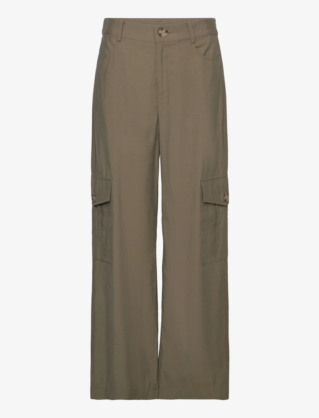 Nümph - NUWALERIA PANTS - cargo pants - ivy green - 0