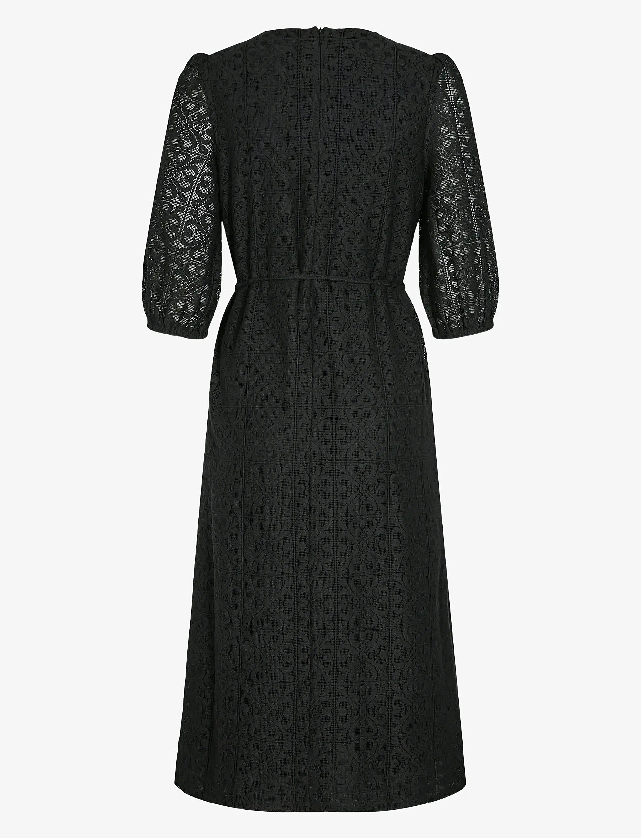 Nümph - NUVIOL DRESS - blondekjoler - caviar - 2