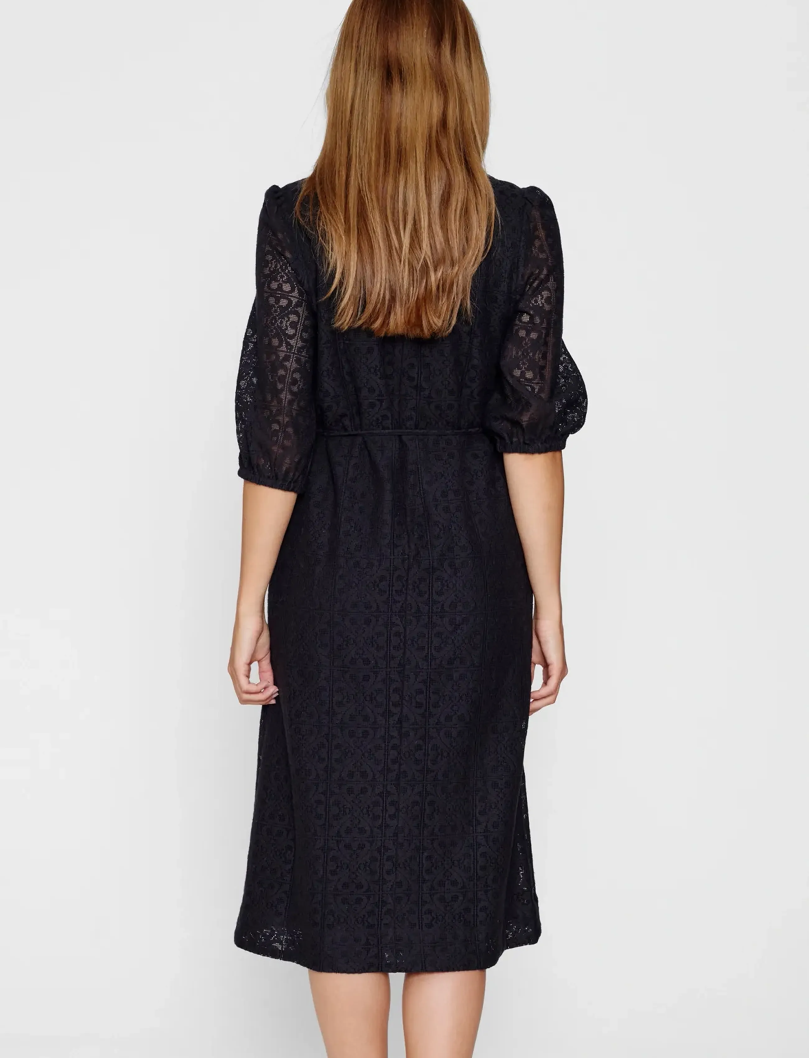 Nümph - NUVIOL DRESS - midikleider - caviar - 3