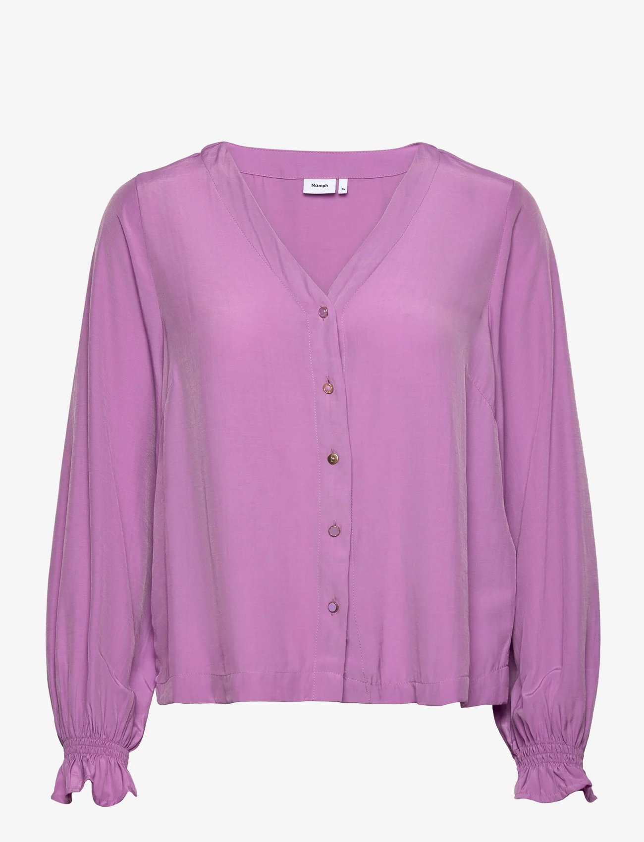 Nümph - NUYVETTE SHIRT - long-sleeved shirts - african violet - 0