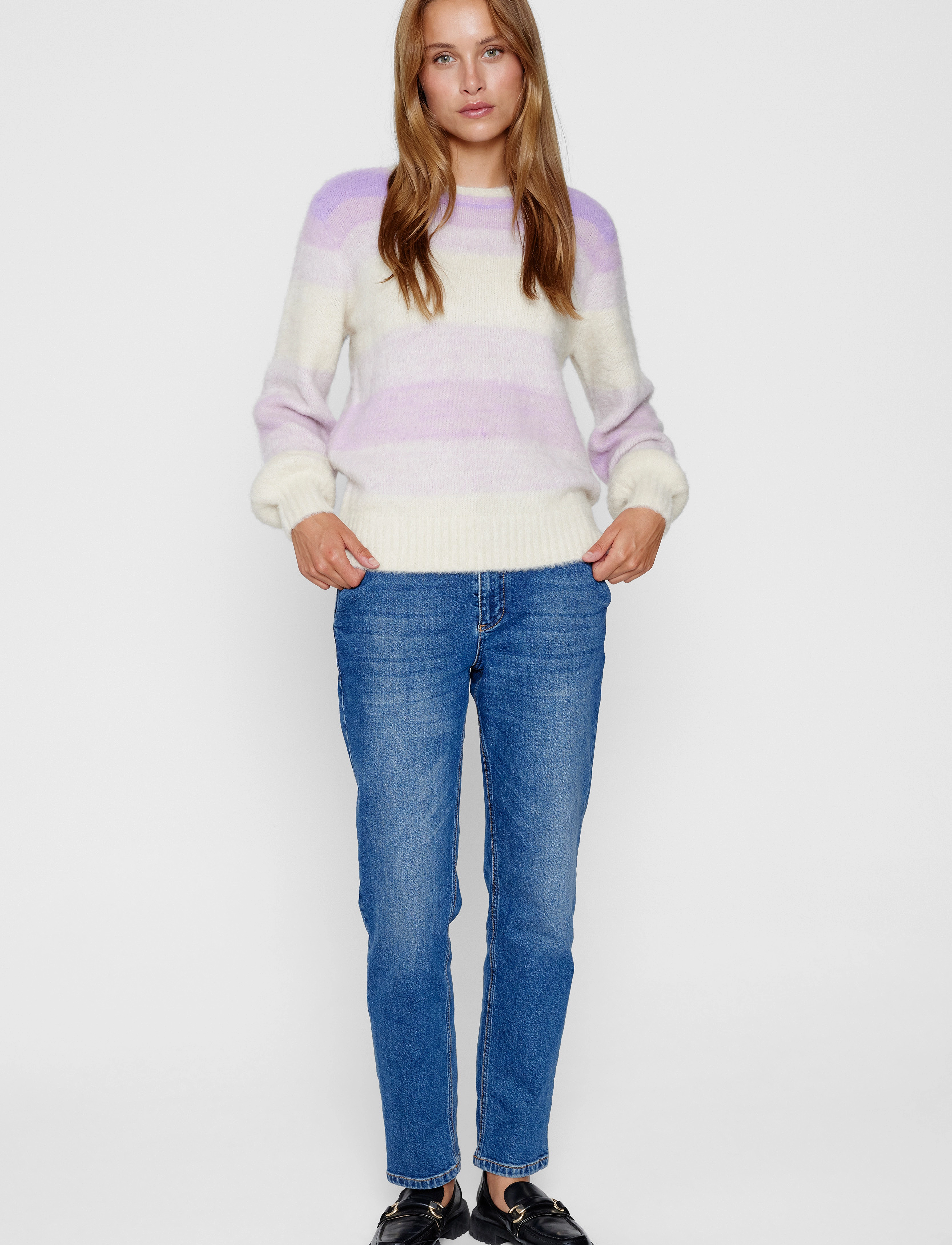 Nümph - NUFADE PULLOVER - african violet - 4