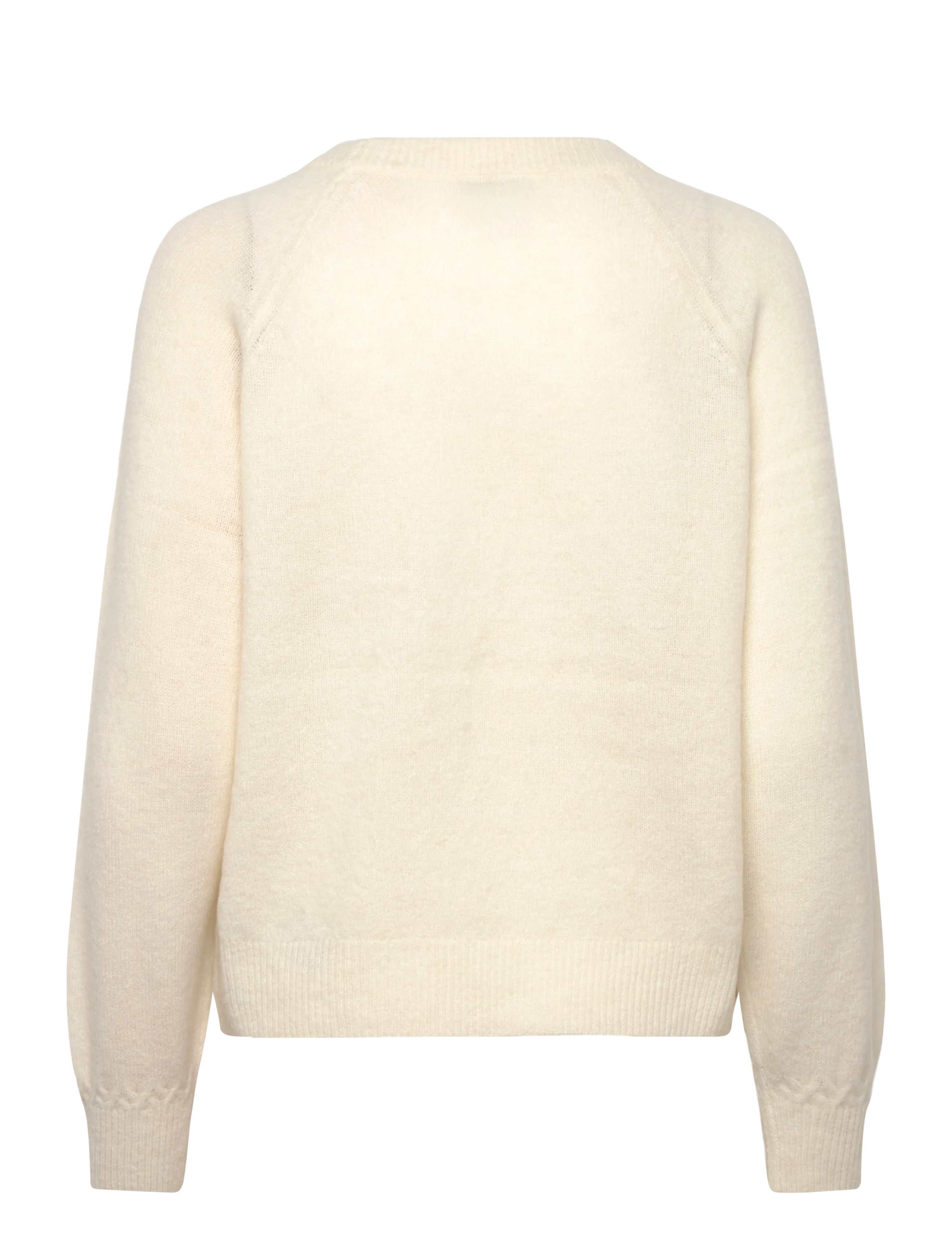 Nümph - NURIETTE PULLOVER - tröjor - cloud dancer - 1