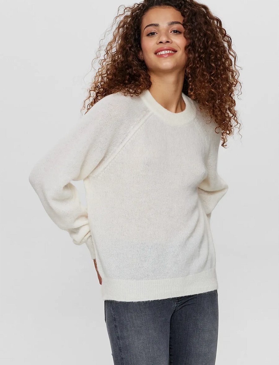 Nümph - NURIETTE PULLOVER - pullover - cloud dancer - 2