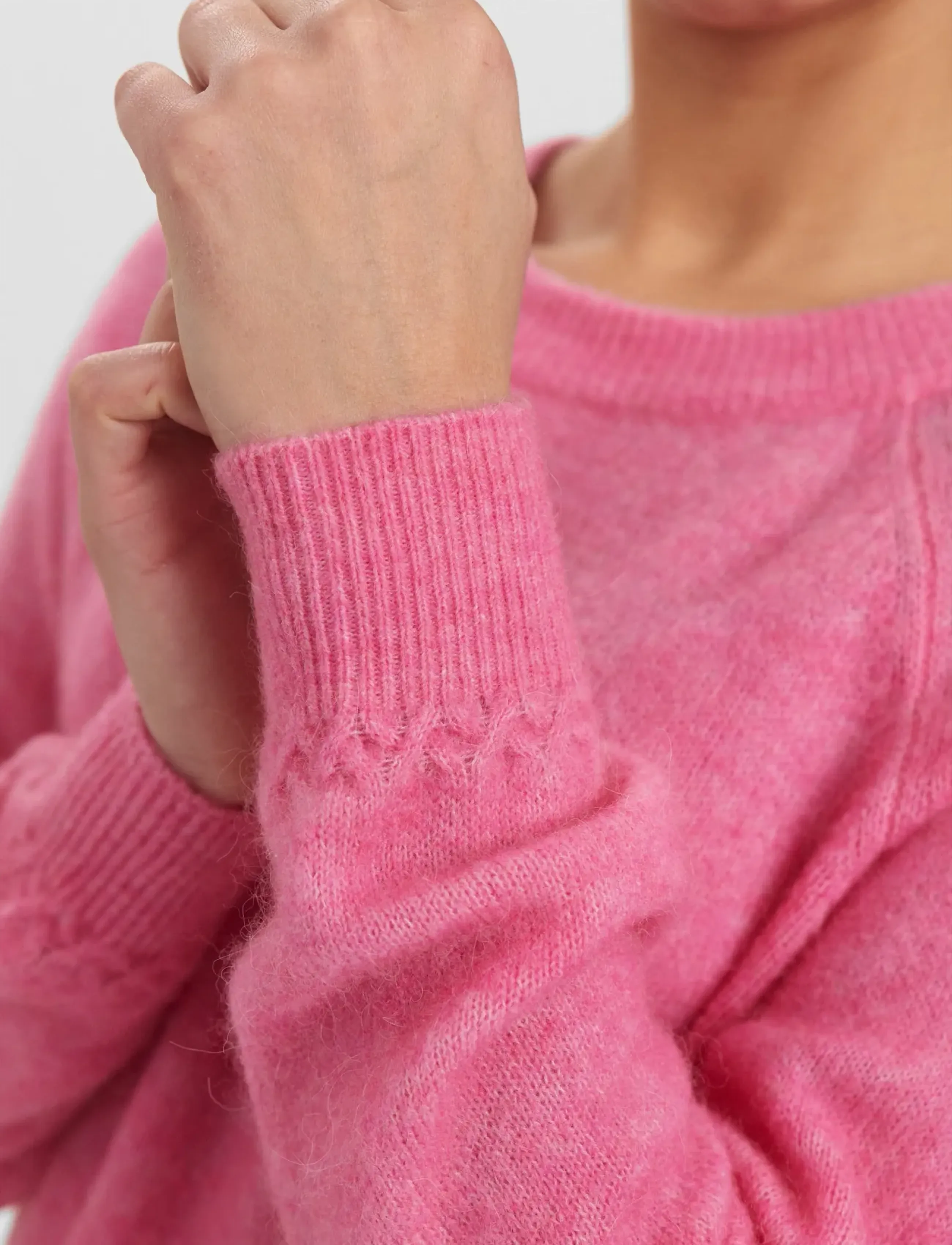 Nümph - NURIETTE PULLOVER - tröjor - pink cosmos - 3