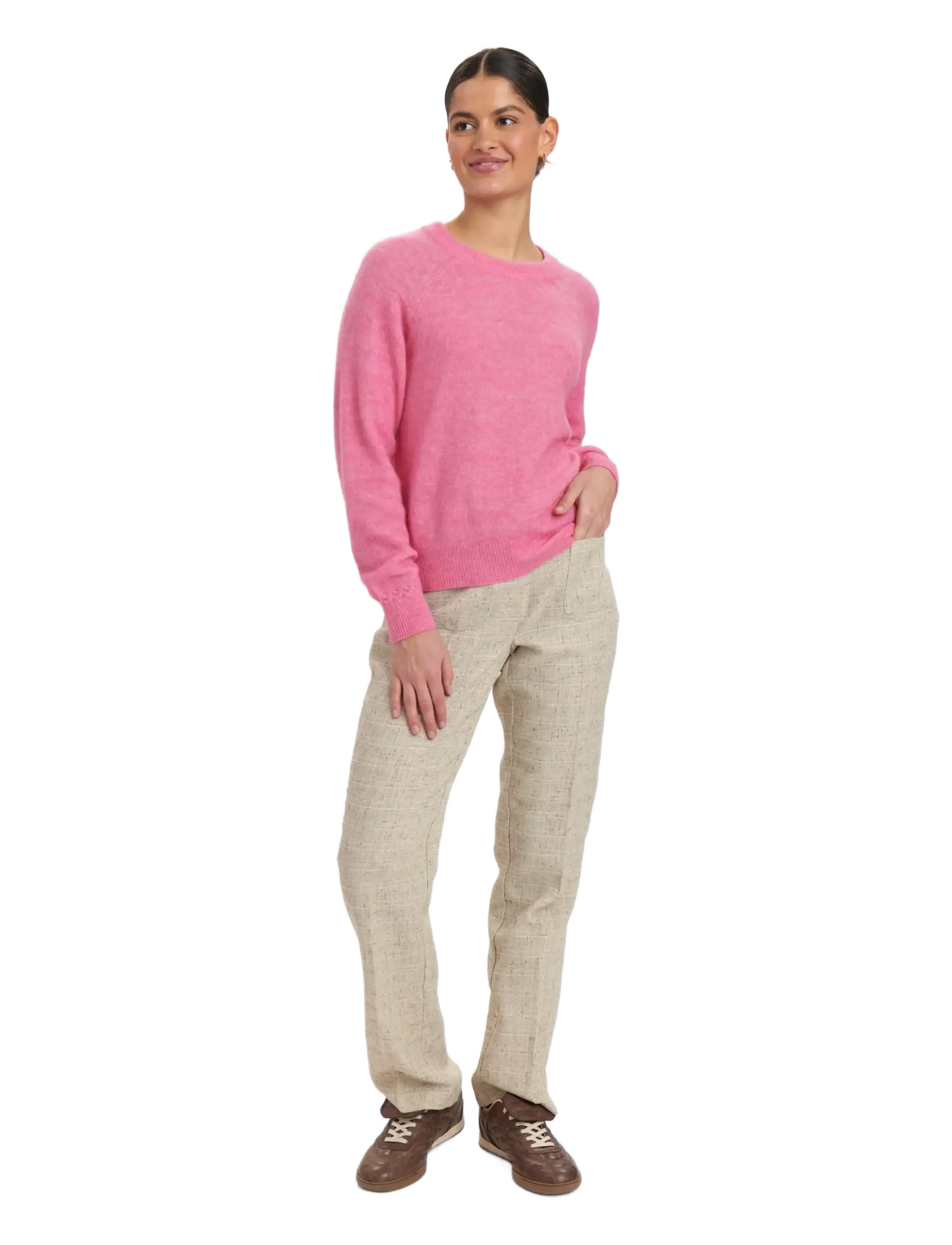 Nümph - NURIETTE PULLOVER - tröjor - pink cosmos - 2