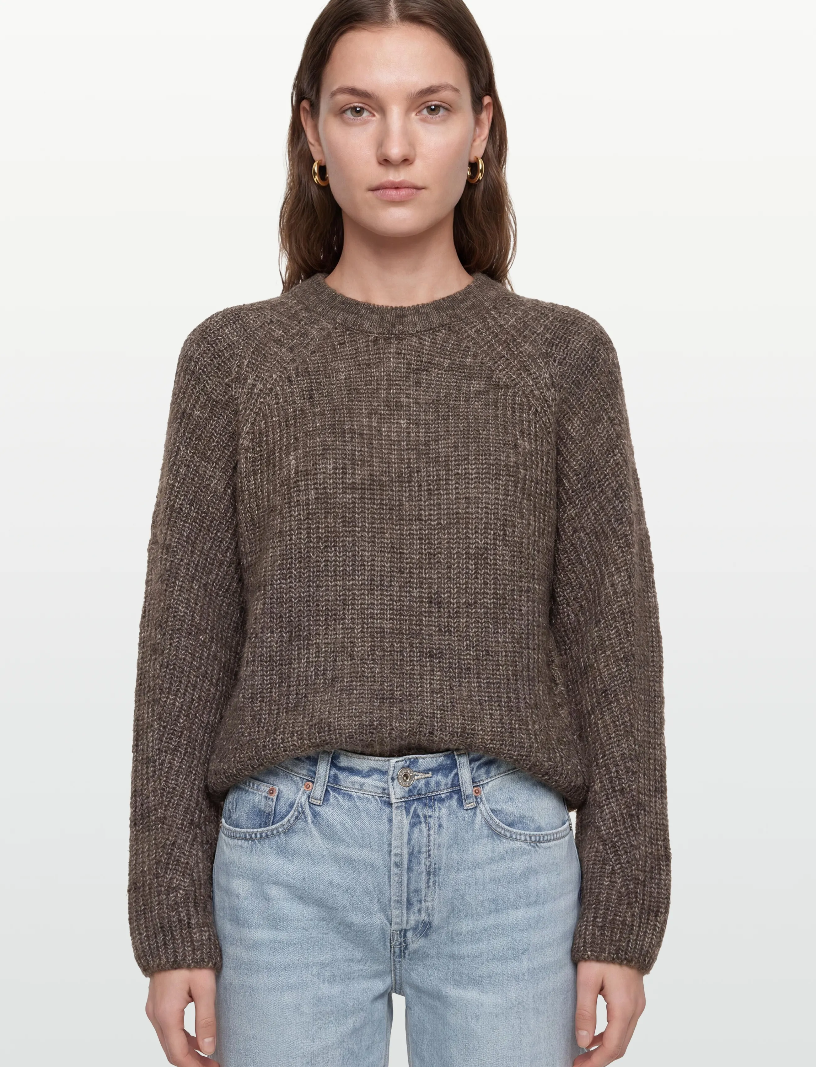 Nümph - NUZINDI PULLOVER - NOOS - trøjer - dark earth - 3
