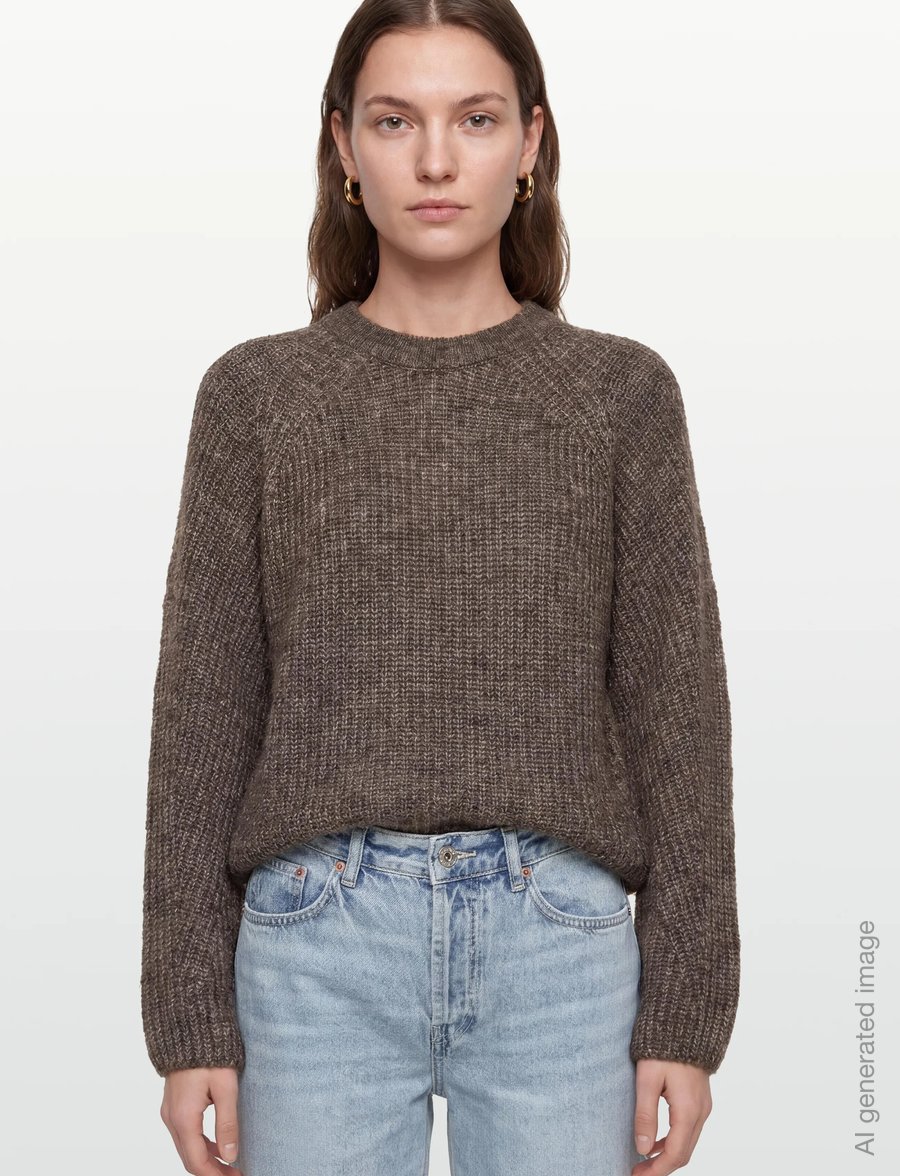 Nümph - NUZINDI PULLOVER - NOOS - pullover - dark earth - 3