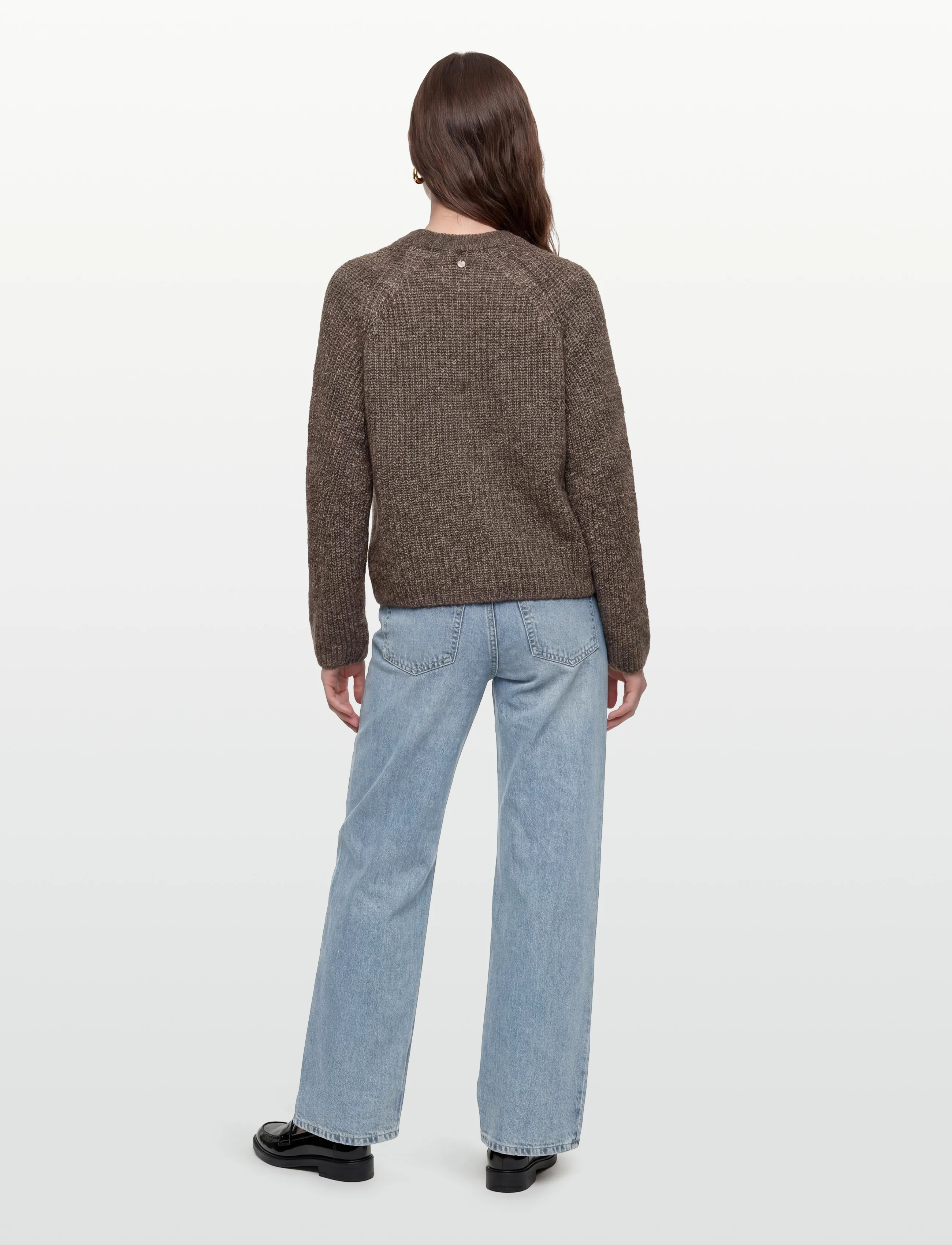 Nümph - NUZINDI PULLOVER - NOOS - trøjer - dark earth - 4