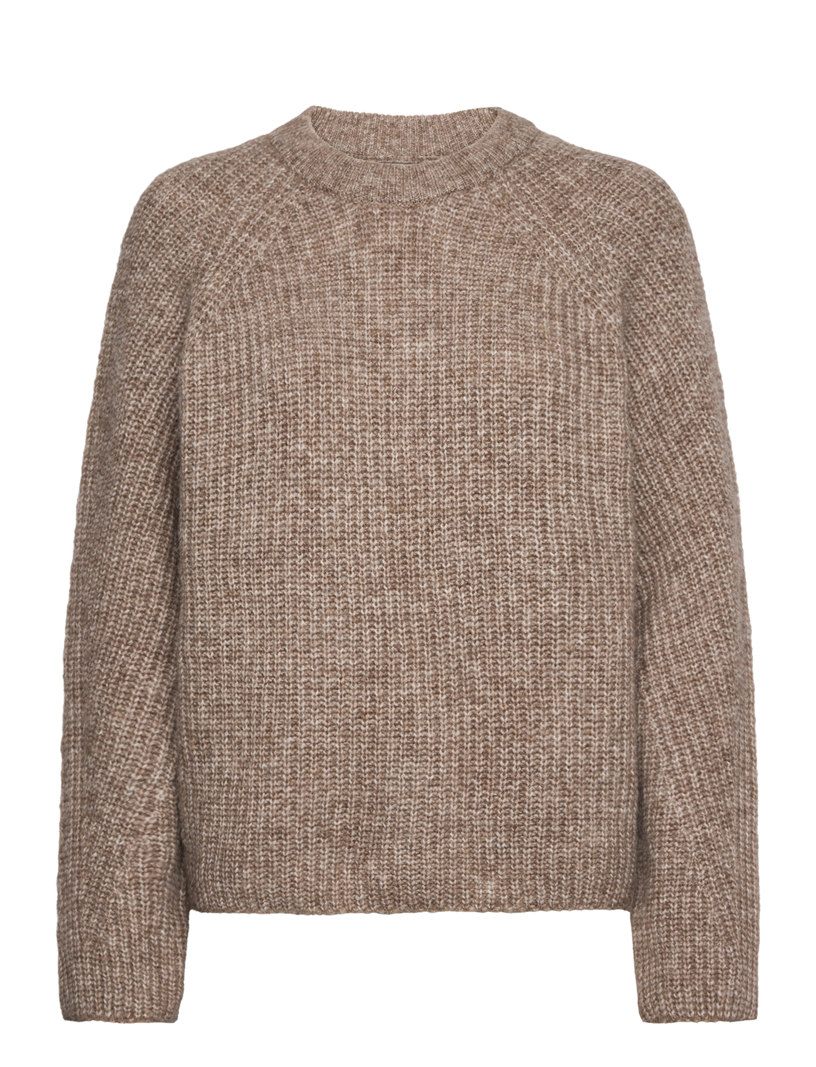 Nümph NUZINDI PULLOVER - NOOS - Strickmode - FOSSIL MELANGE / beige