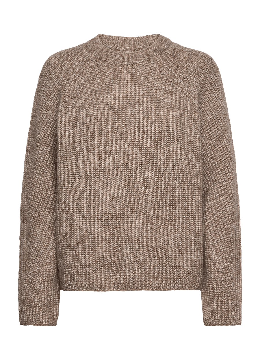 Nümph - NUZINDI PULLOVER - pullover - fossil melange - 1