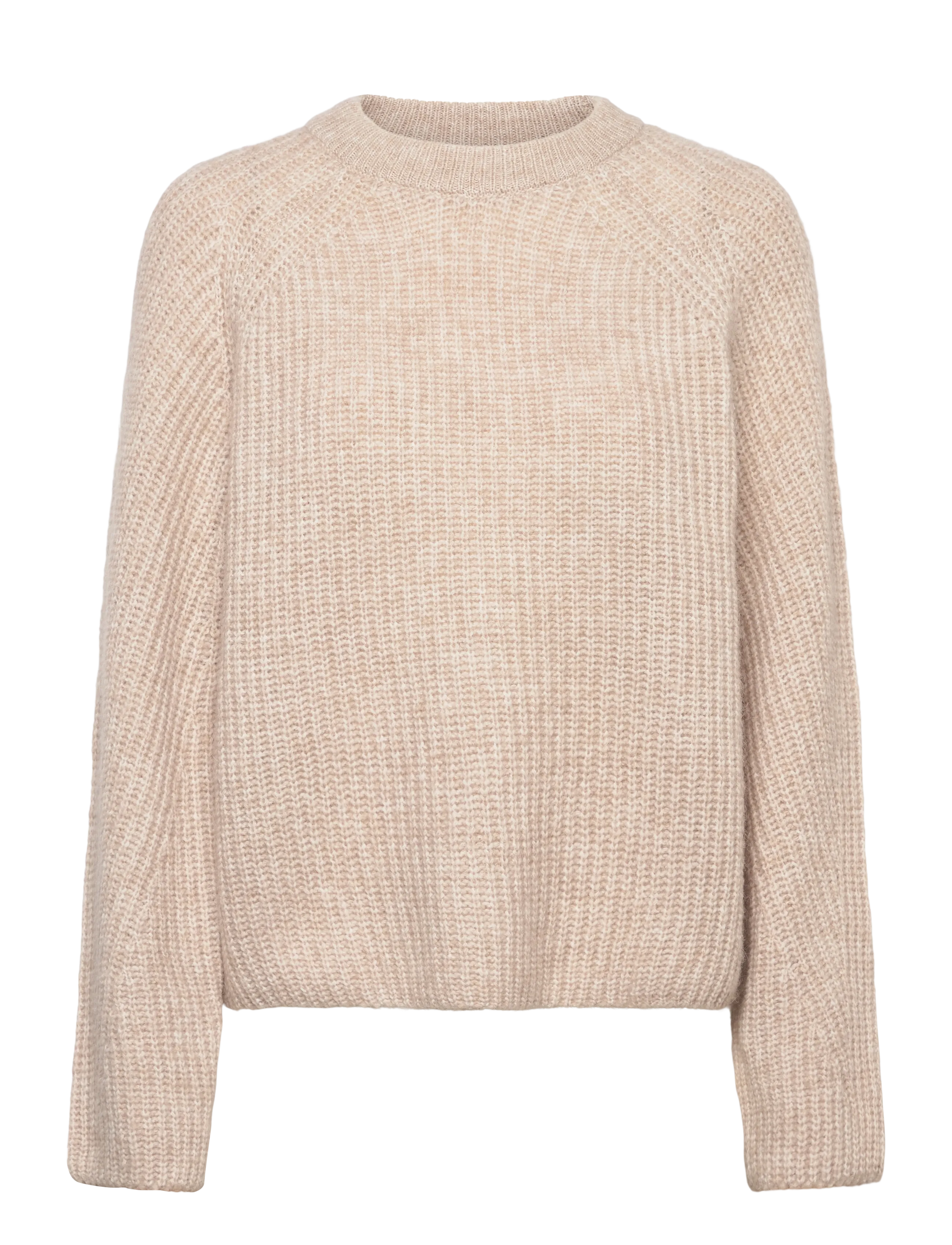 Nümph NUZINDI PULLOVER - NOOS - Strickmode - SUN KISS / beige