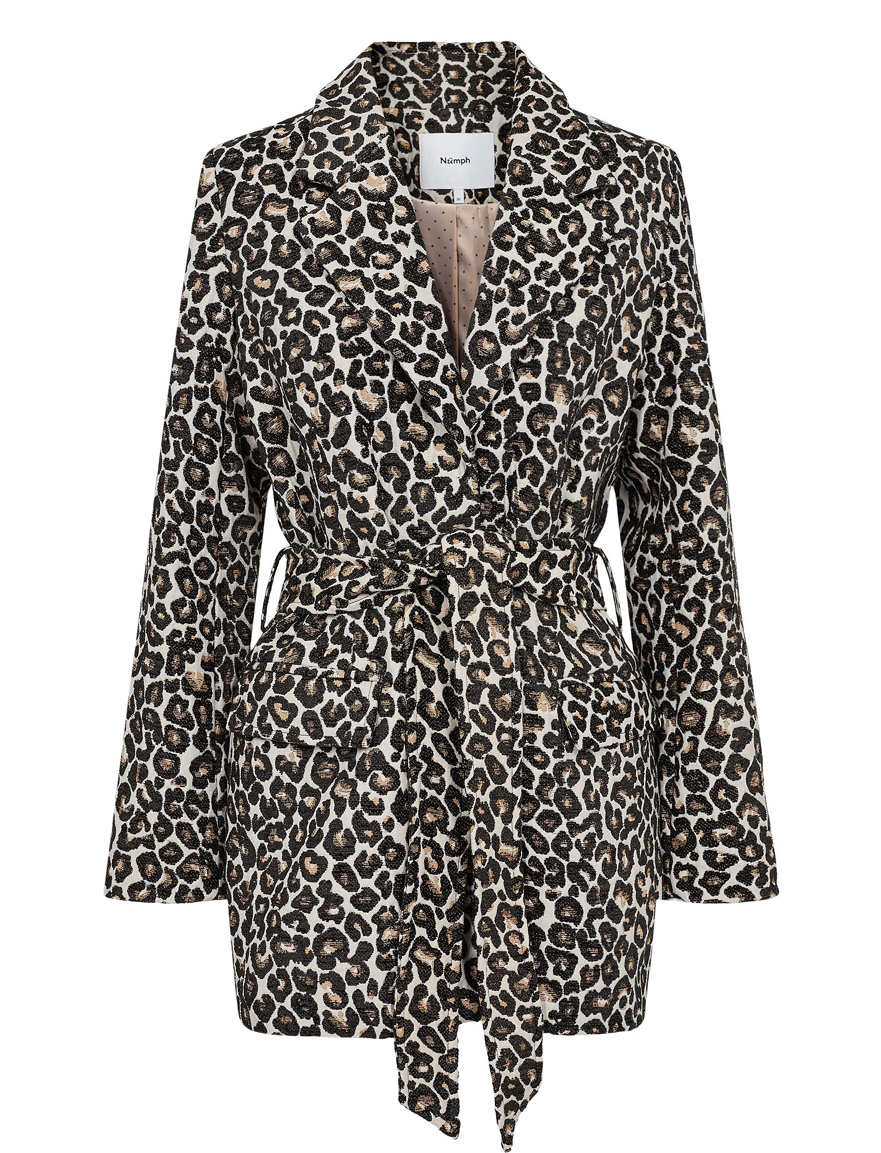 NUBIVA BLAZER JACKET - CAVIAR