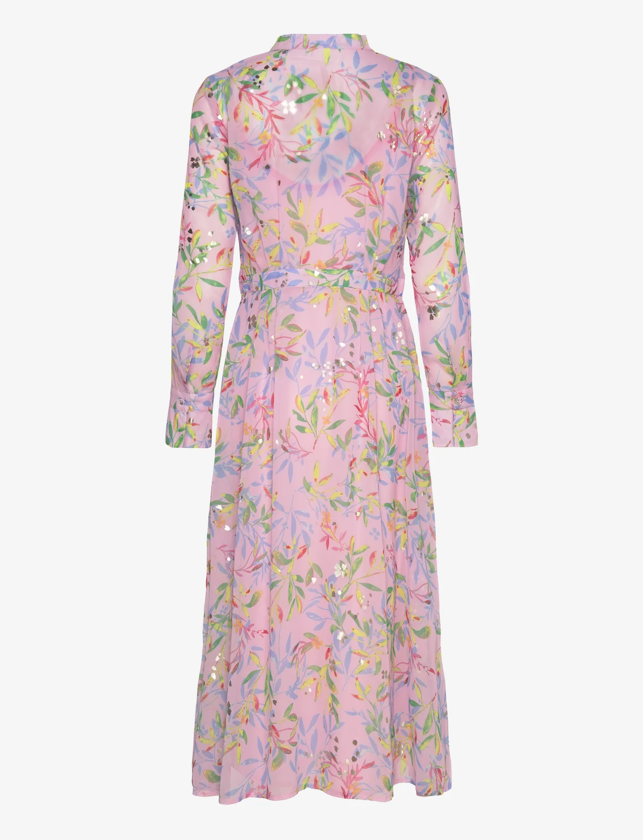 Nümph - NUKYNDALL NEW DRESS - summer dresses - roseate spoonbill - 1