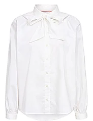 Nümph - NUPERLINE SHIRT - langærmede skjorter - bright white - 0