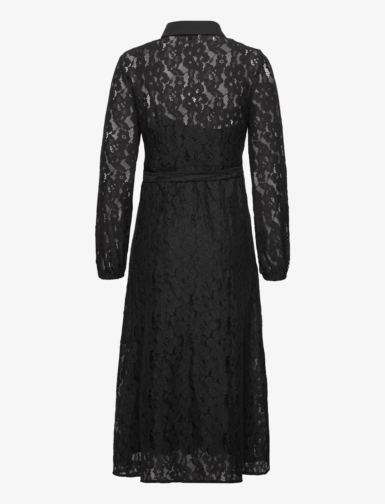 Nümph - NUPENILLE SARA DRESS - marškinių tipo suknelės - caviar - 1