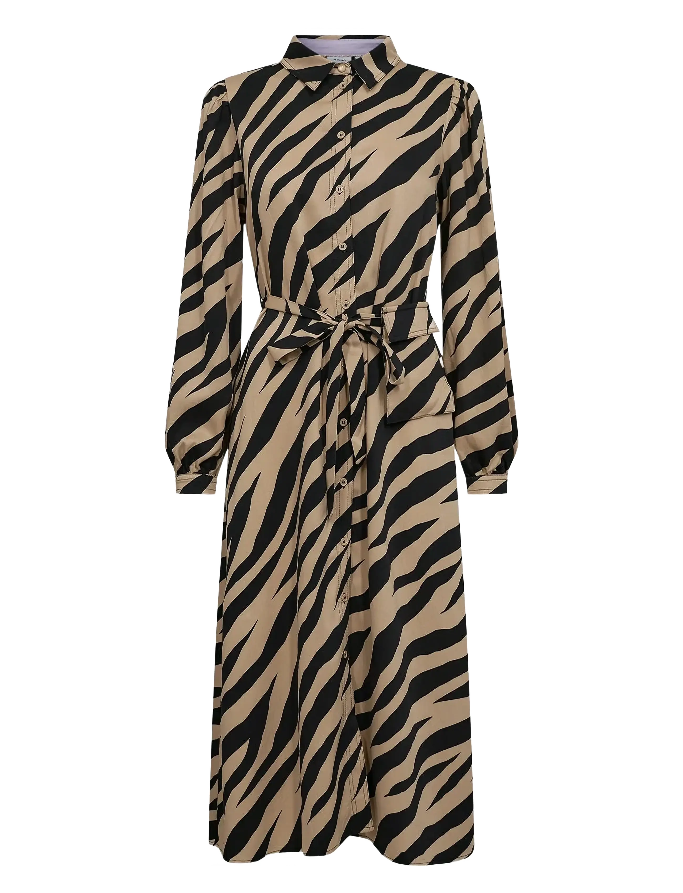 Nümph NUVILLE SHIRT DRESS - Kleider - SESAME / cream