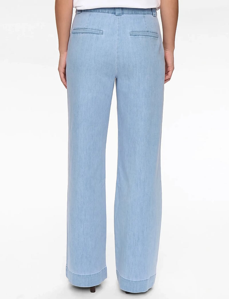 Nümph - NUALETTA - PANTS - bukser med lige ben - light blue denim - 3