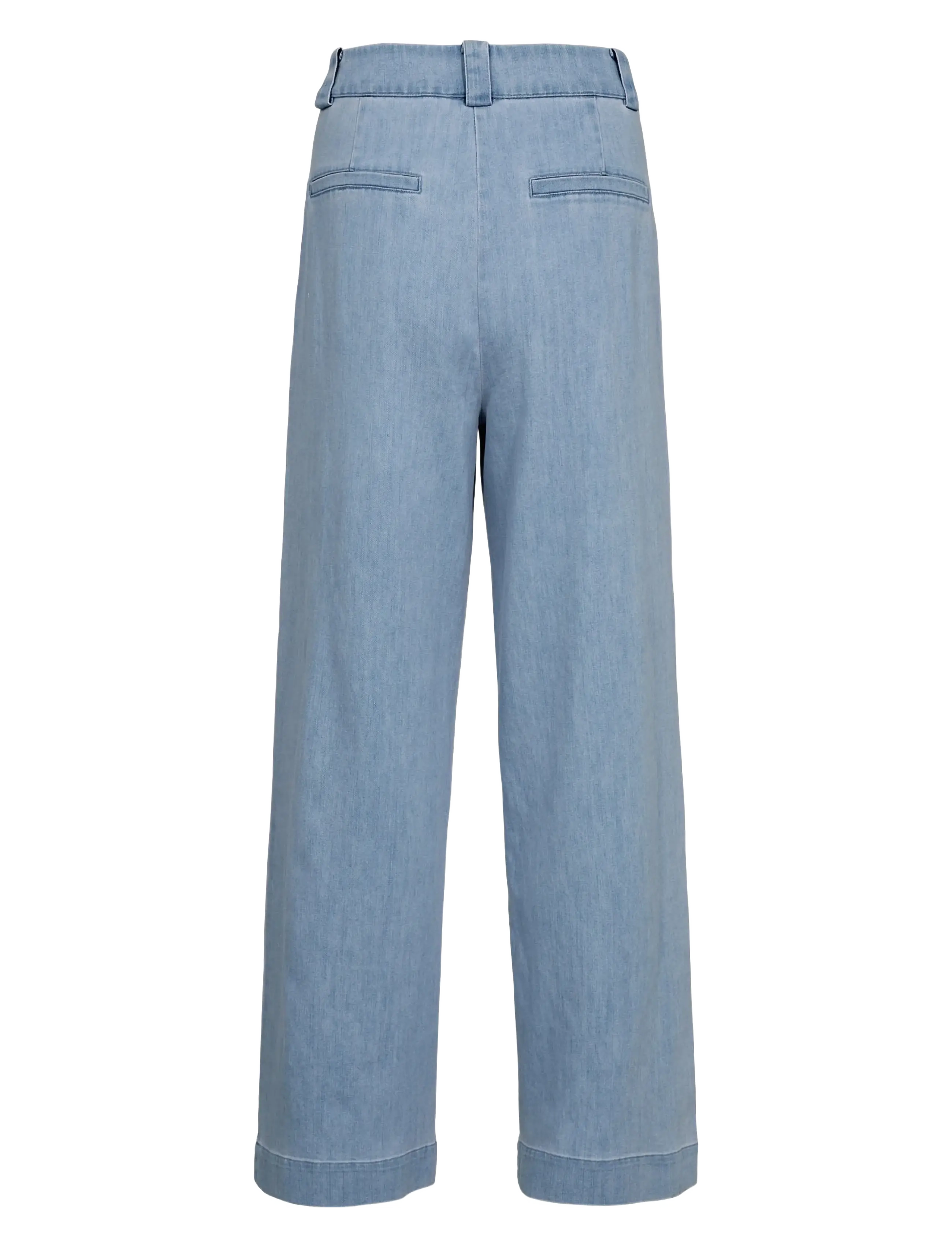 Nümph - NUALETTA - PANTS - sirge säärega püksid - light blue denim - 2