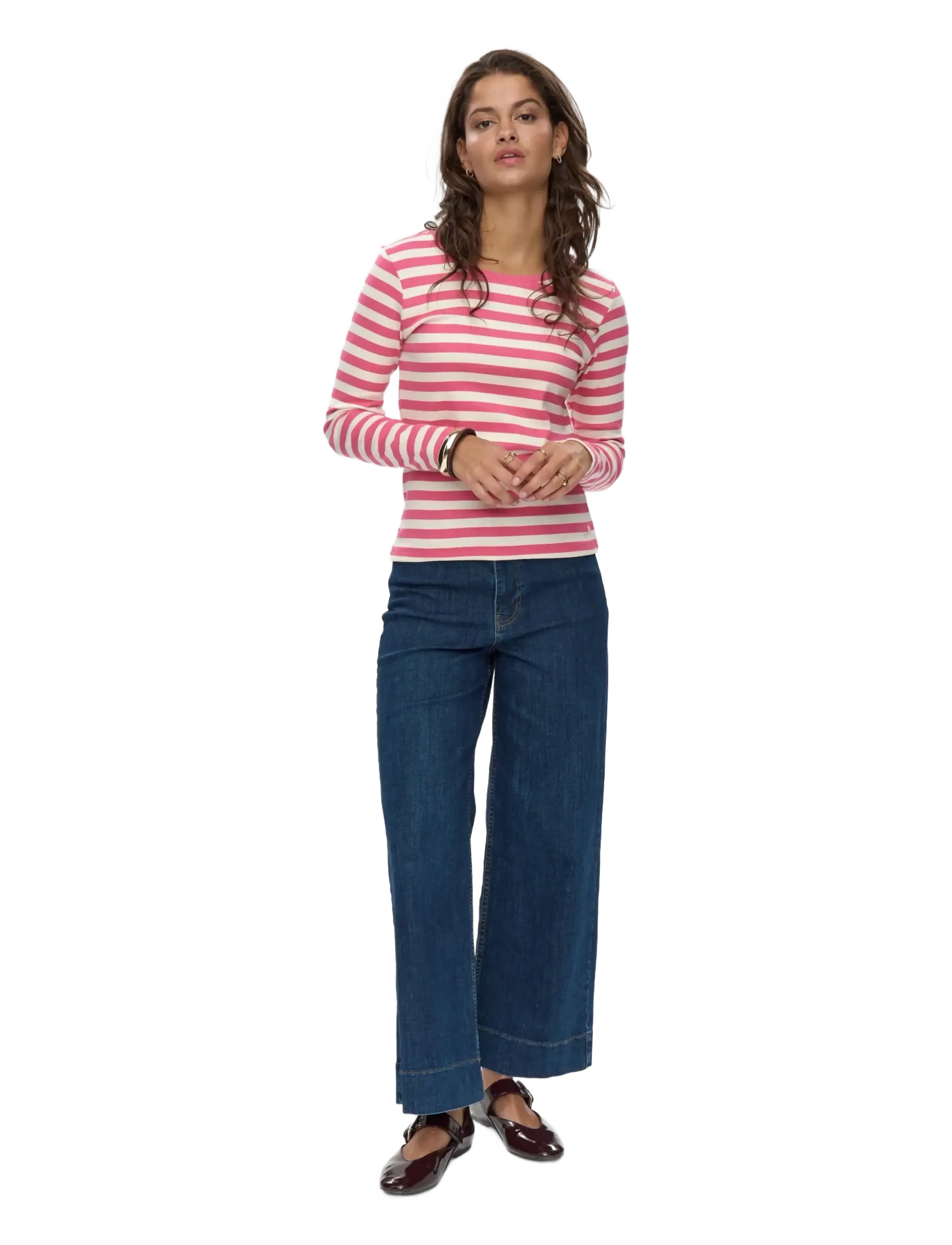 Nümph - NUMIXIE LS T-SHIRT - GOTS - fandango pink - 2