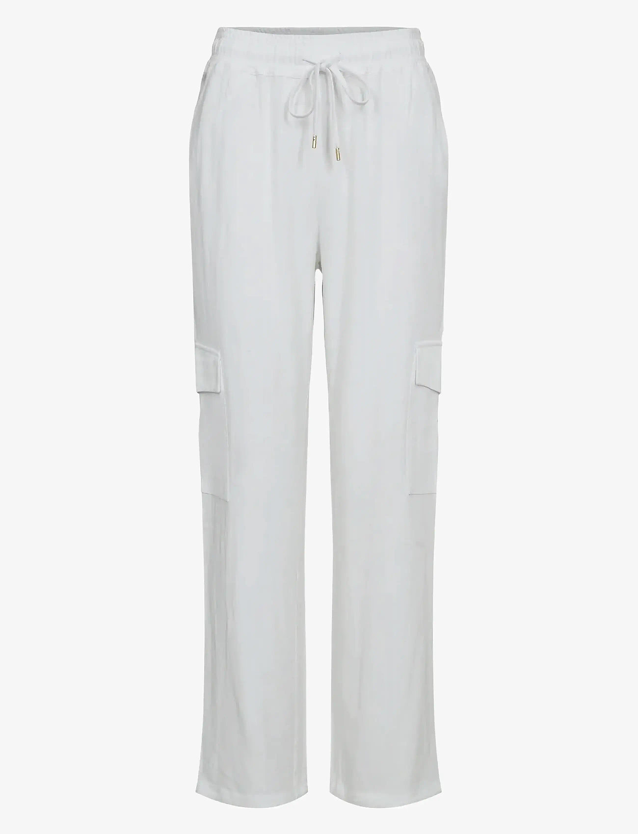 Nümph - NUSUSSI PANT - cargo-hosen - bright white - 0