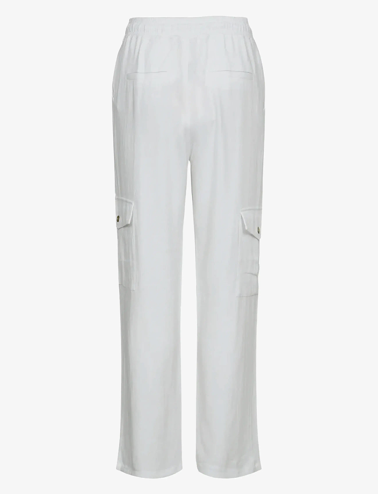 Nümph - NUSUSSI PANT - cargo-hosen - bright white - 1