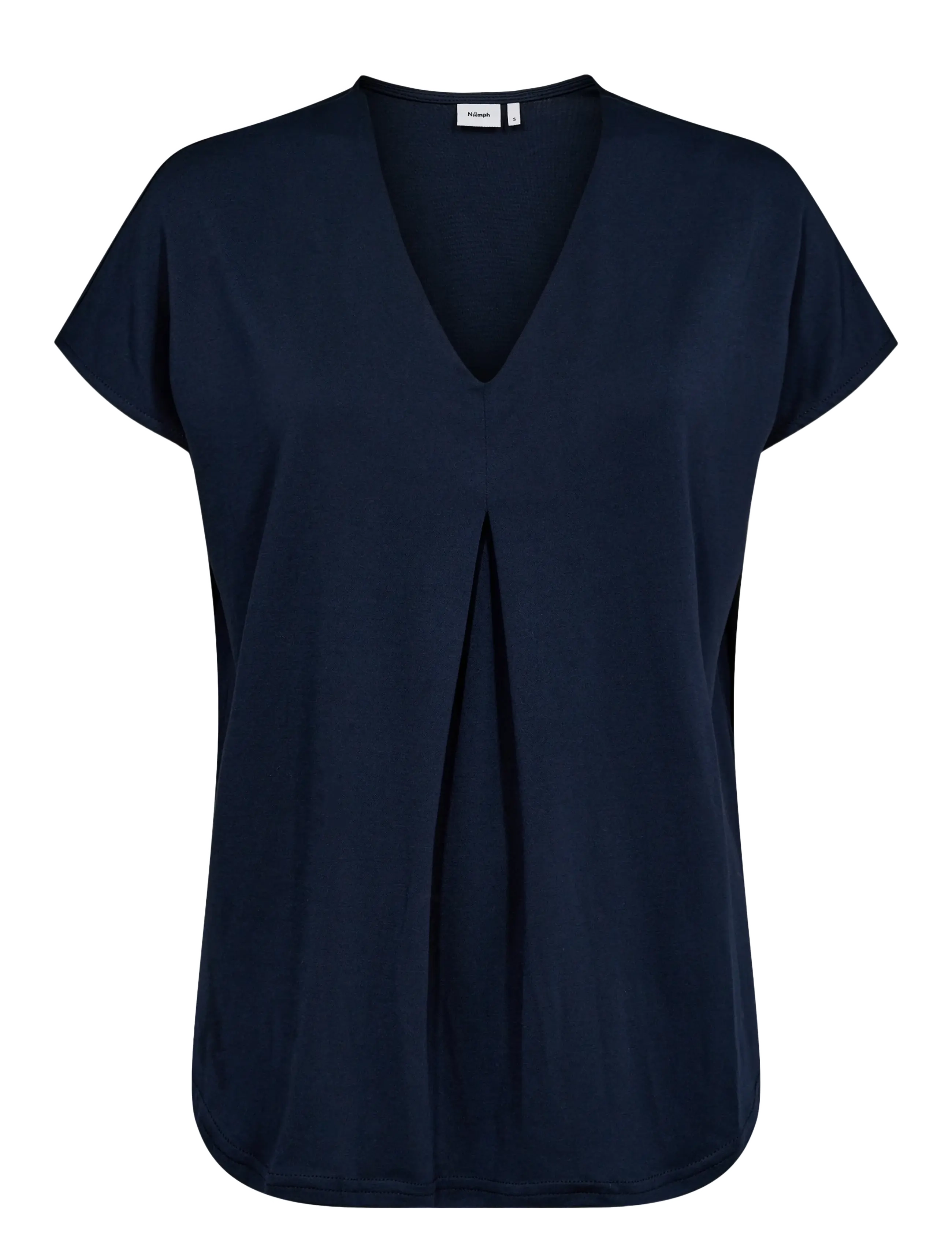 Nümph NUTILIA SS BLOUSE - Tøj - DARK SAPPHIRE / navy
